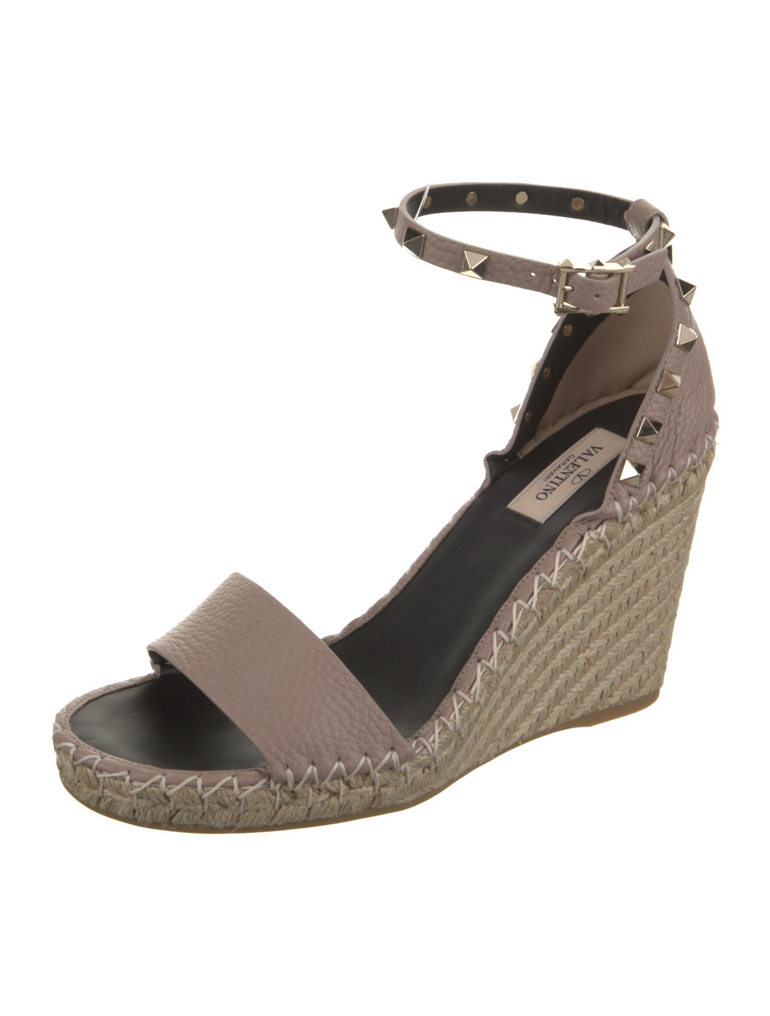 Valentino Jute Printed Espadrilles