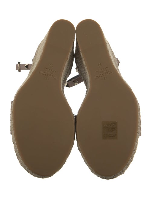 Valentino Jute Printed Espadrilles