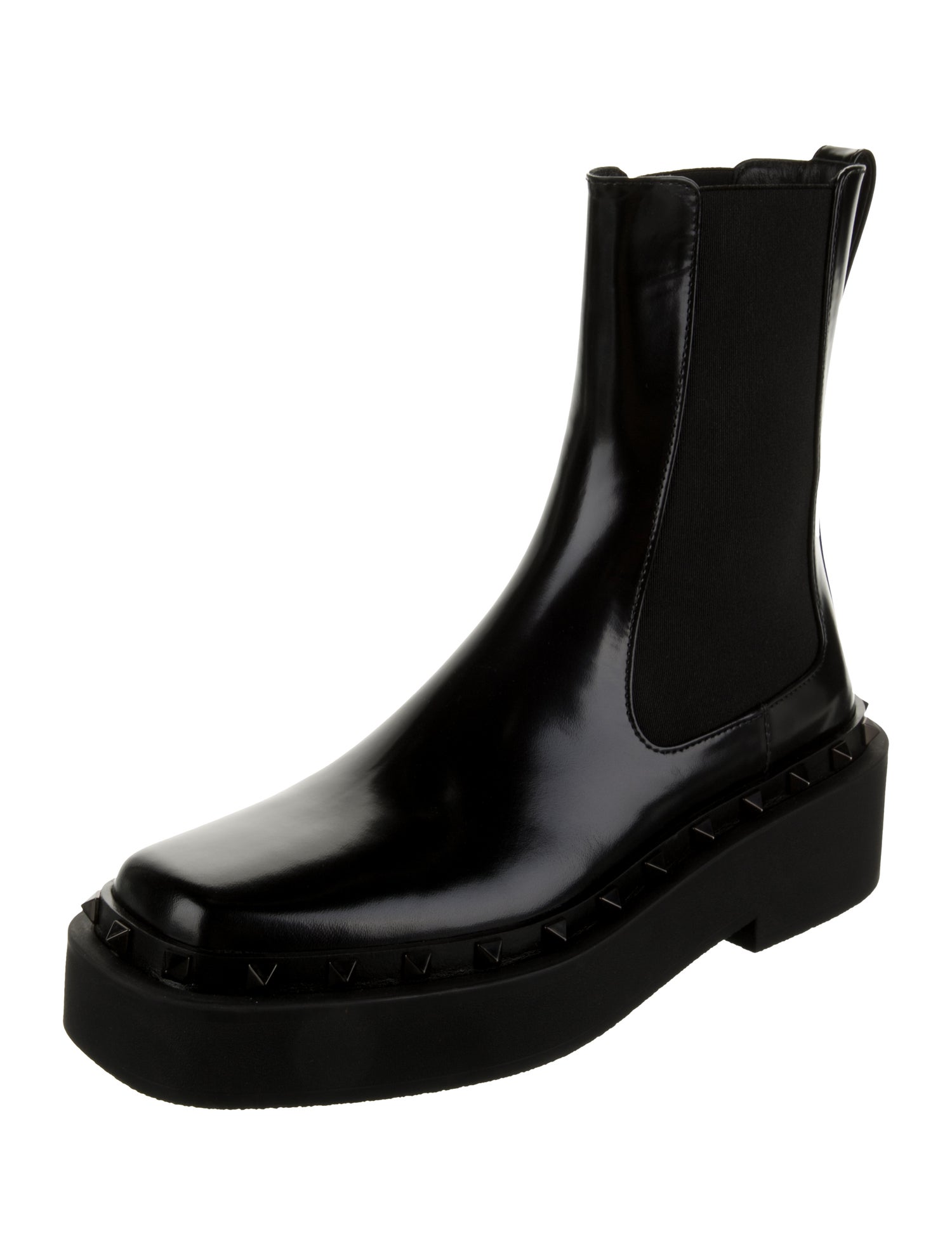 Valentino Leather Chelsea Boots w/ Tags