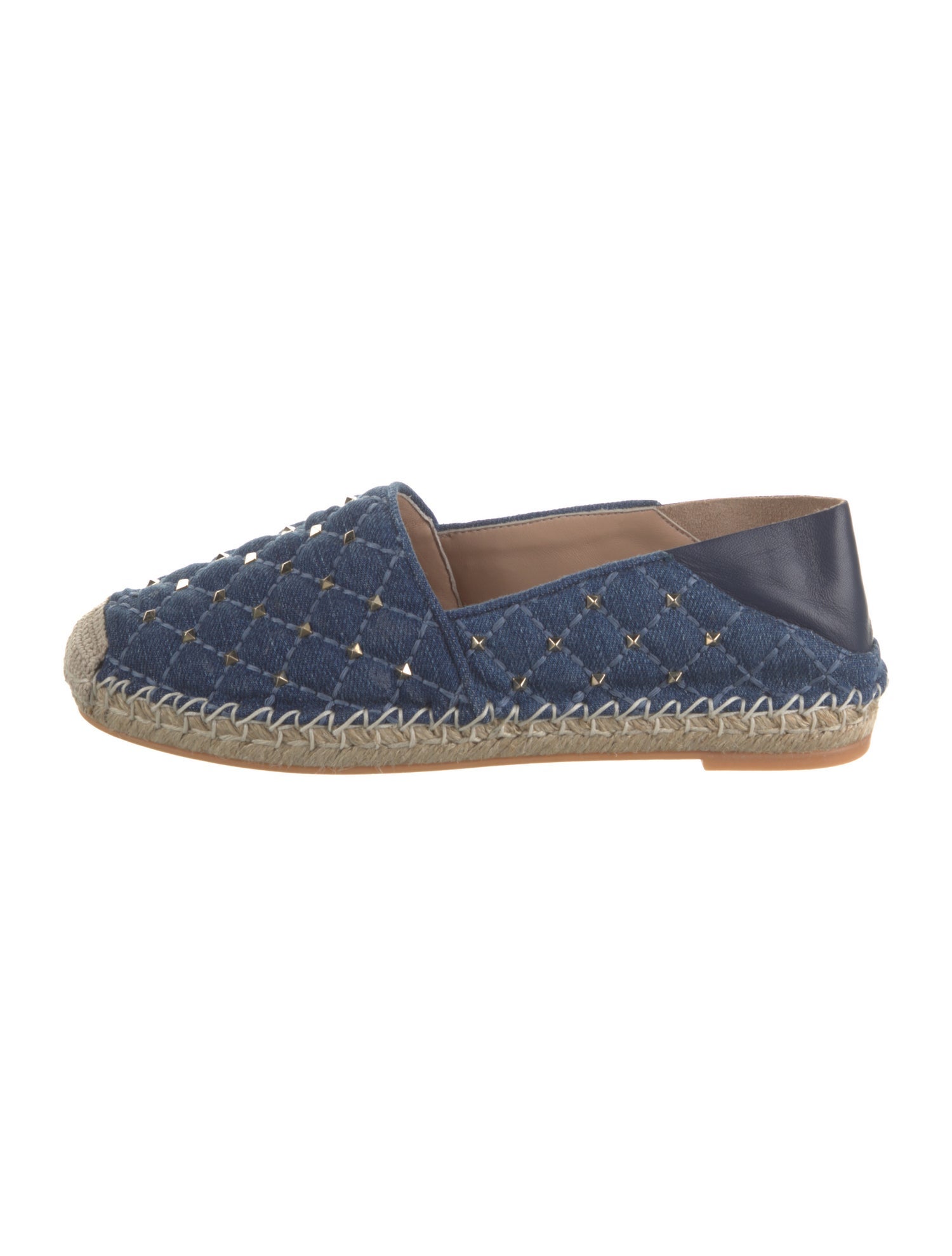 Valentino Denim Printed Espadrilles