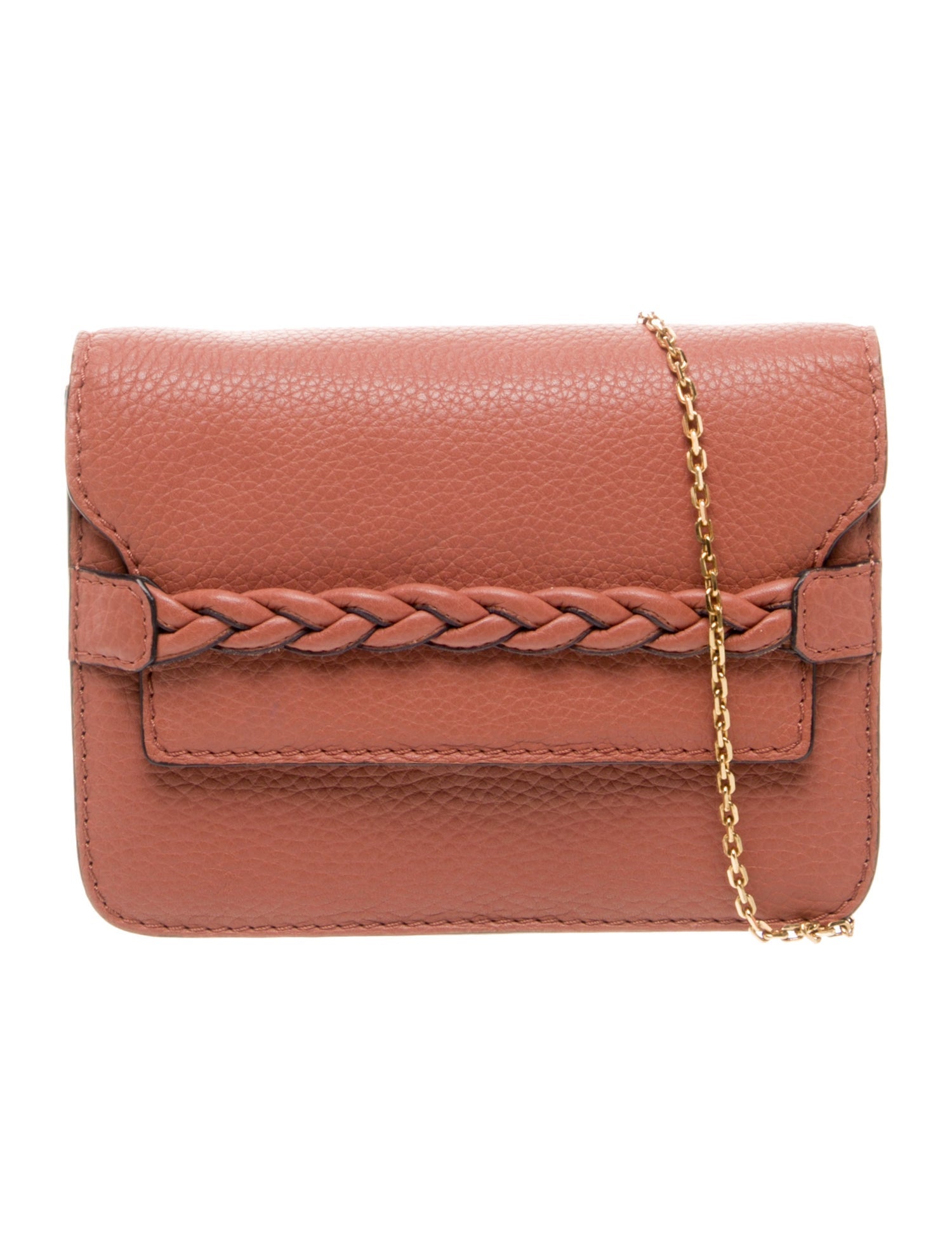 Valentino Leather Weekender Bag