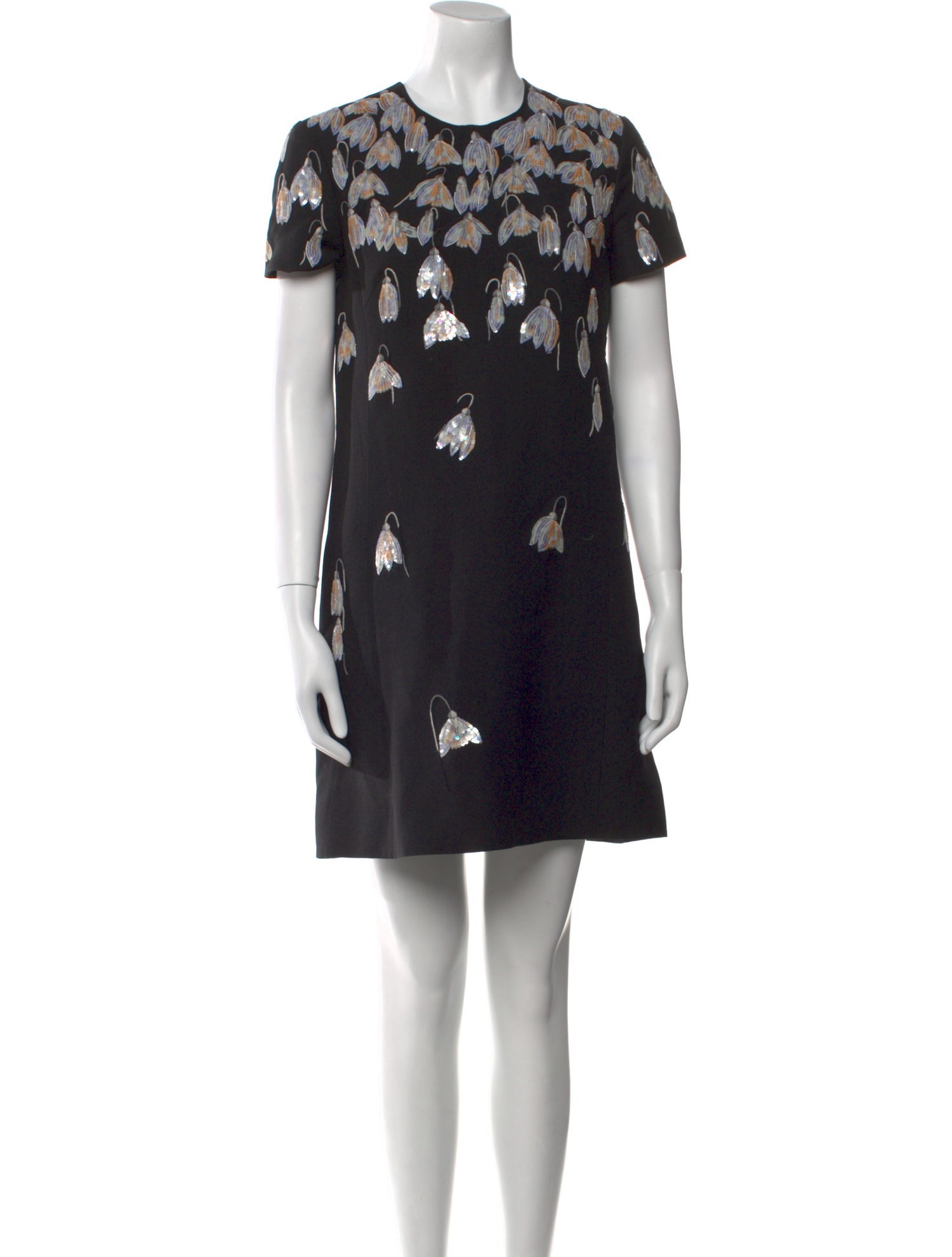 Valentino Virgin Wool Mini Dress