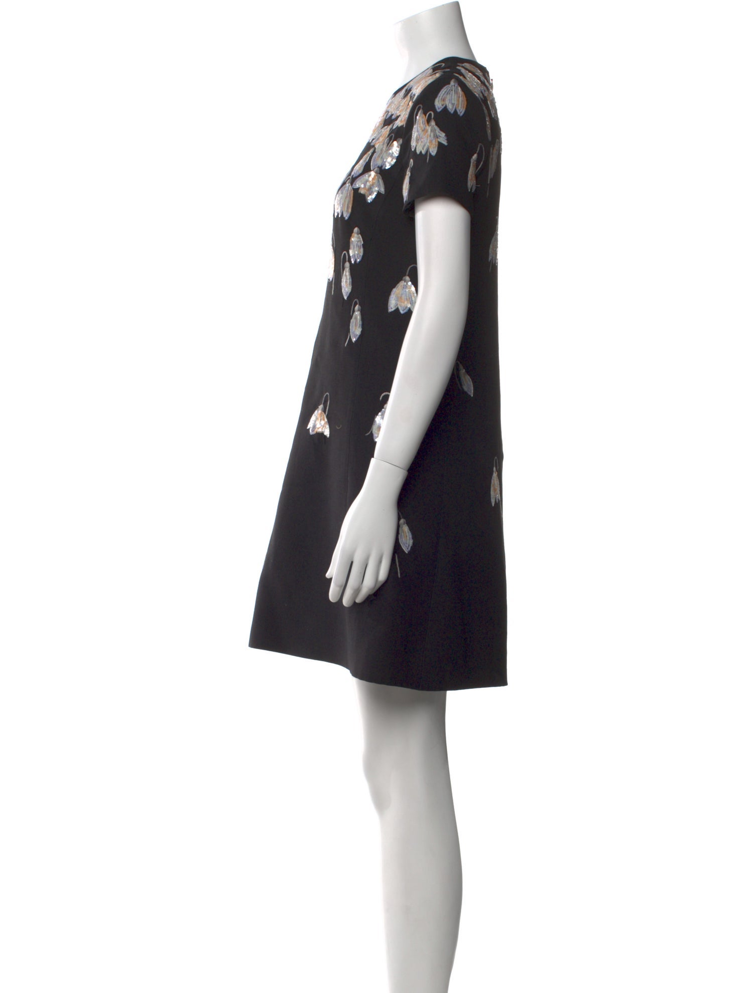 Valentino Virgin Wool Mini Dress