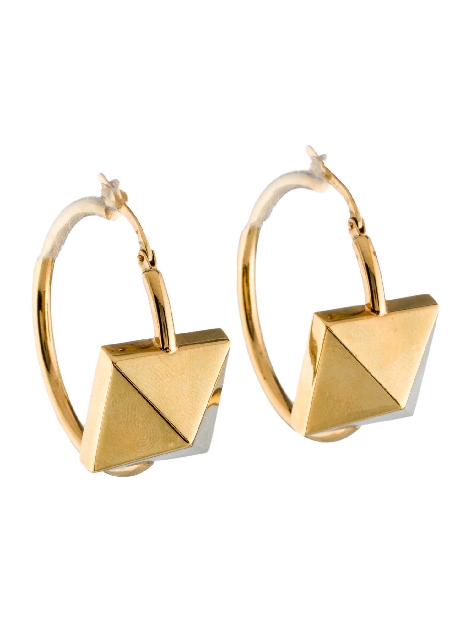 Valentino Roman Stud Hoop Earrings