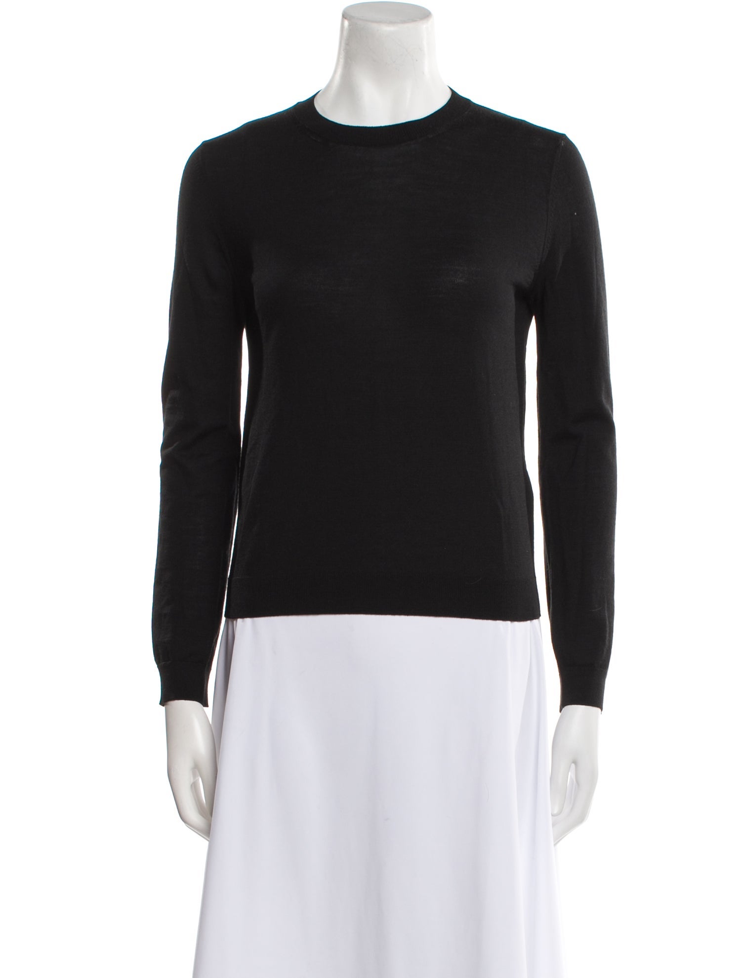 Valentino Virgin Wool Crew Neck Sweater