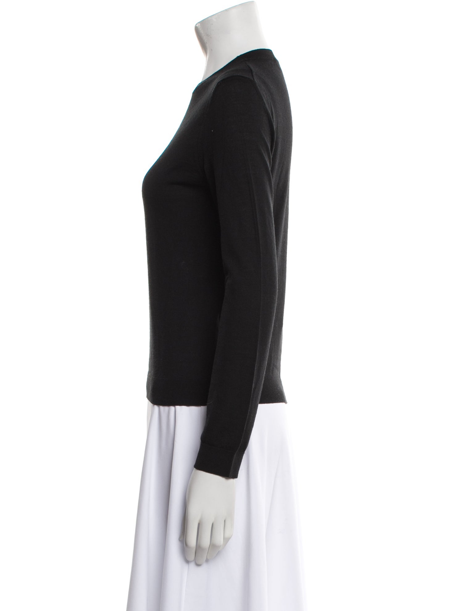 Valentino Virgin Wool Crew Neck Sweater