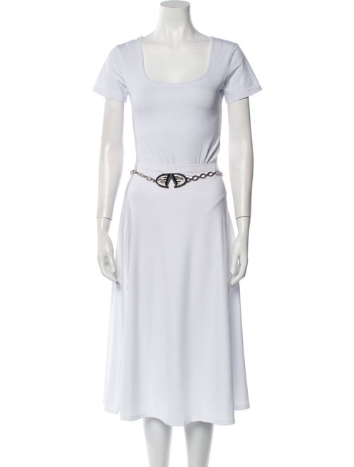 Valentino Skinny Metal Waist Belt