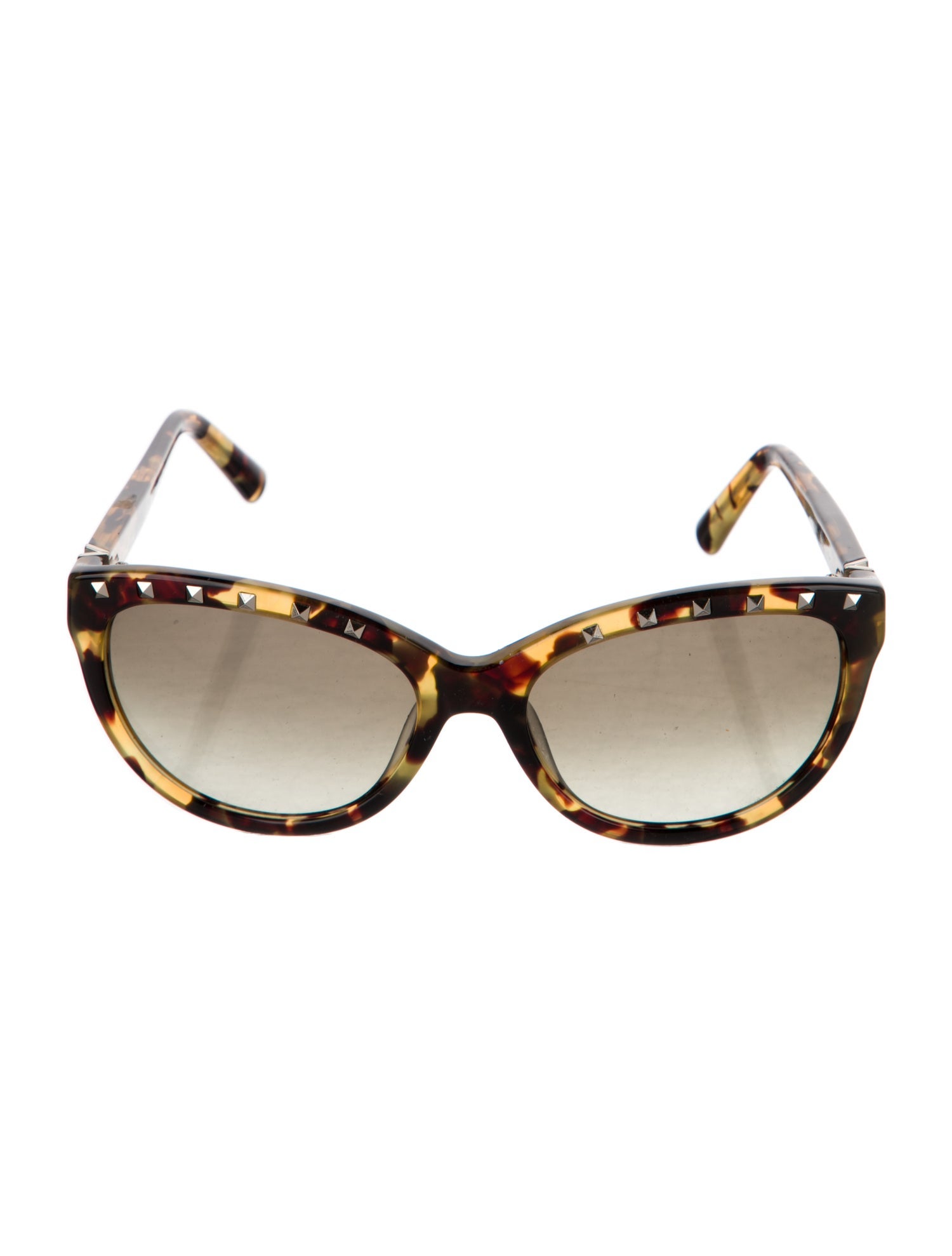 Valentino Rockstud Accents Cat-Eye Sunglasses