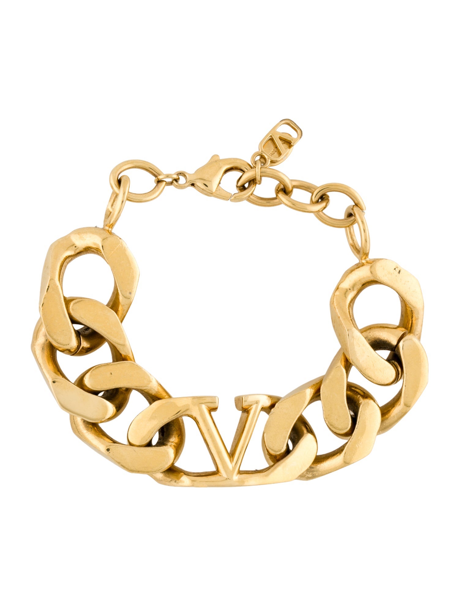 Valentino VLogo Chain Link Bracelet