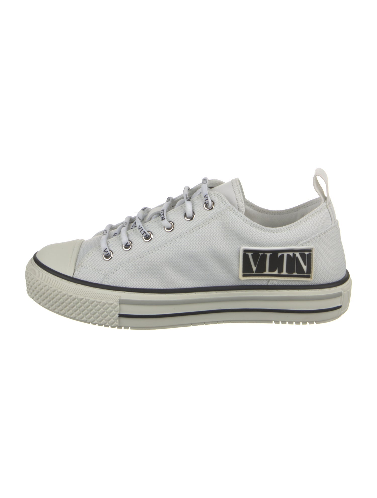 Valentino Canvas Printed Sneakers