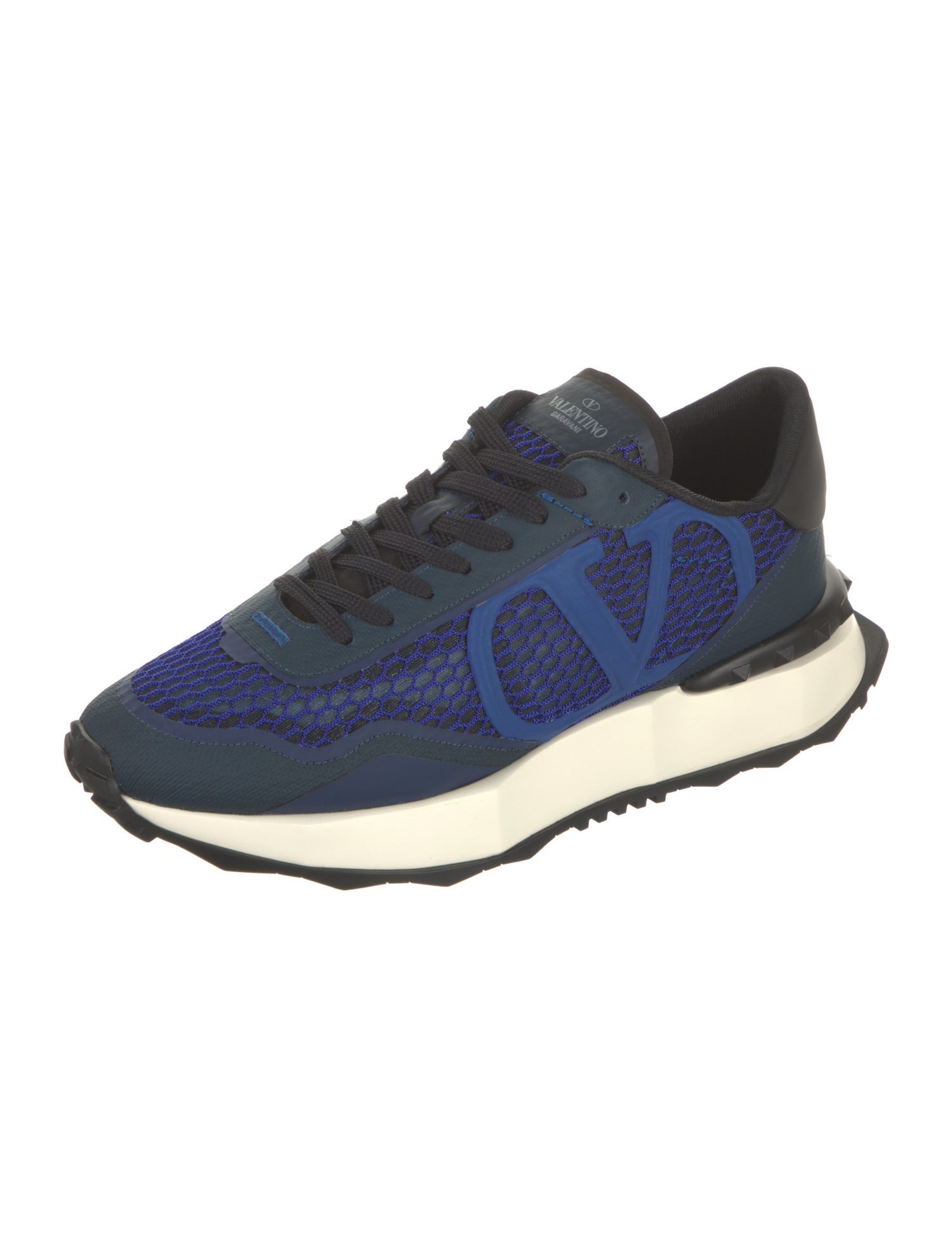 Valentino Mesh Patterned Sneakers