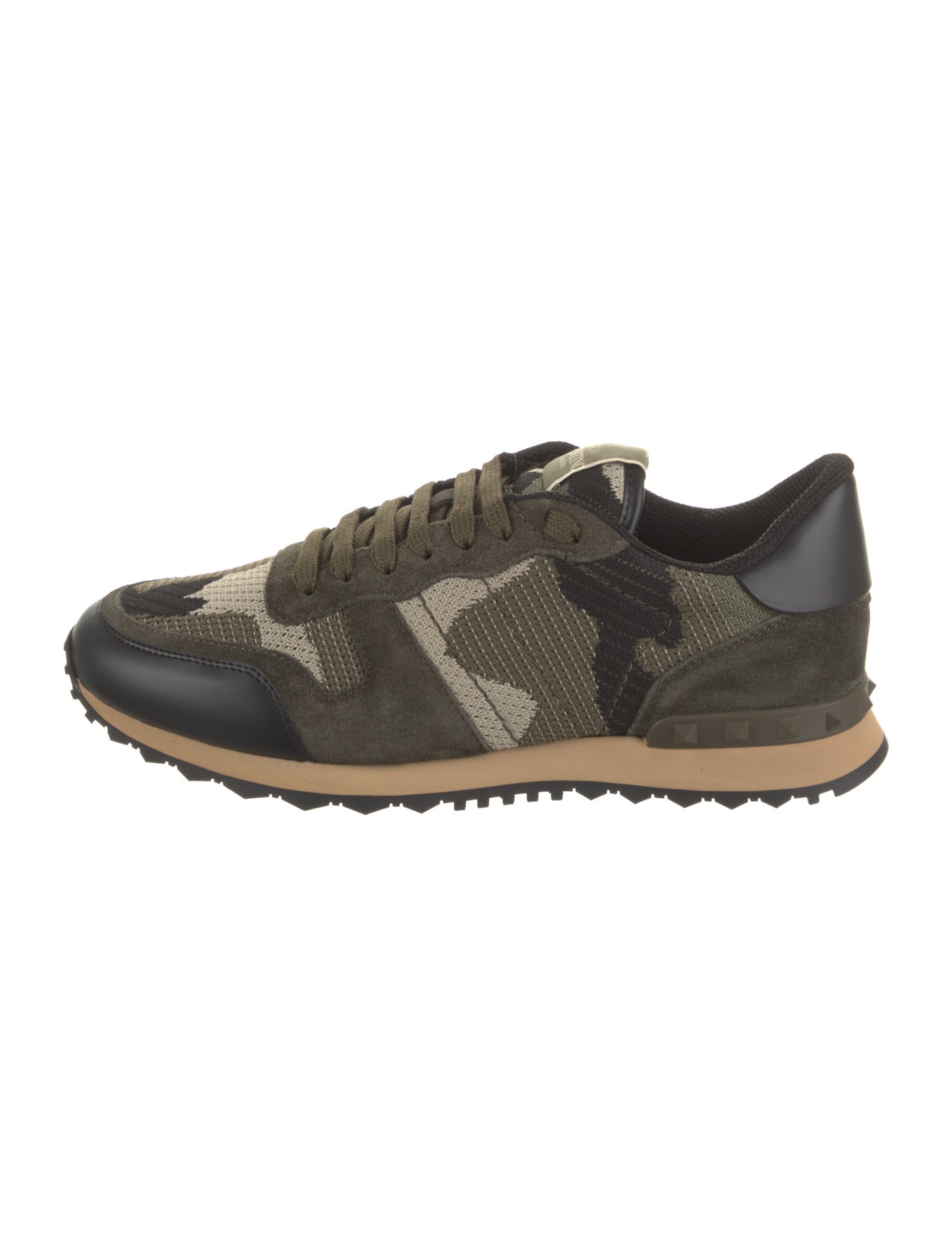 Valentino Rubber Printed Athletic Sneakers