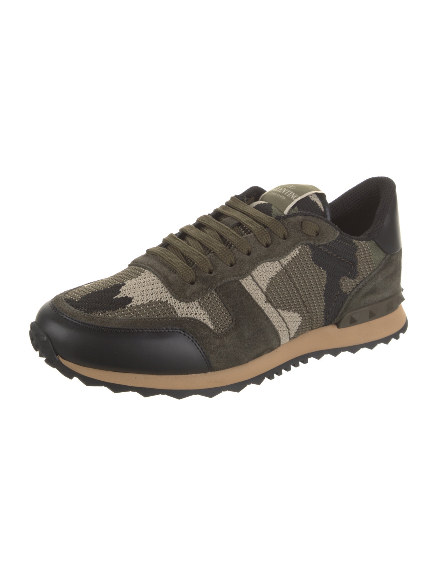 Valentino Rubber Printed Athletic Sneakers