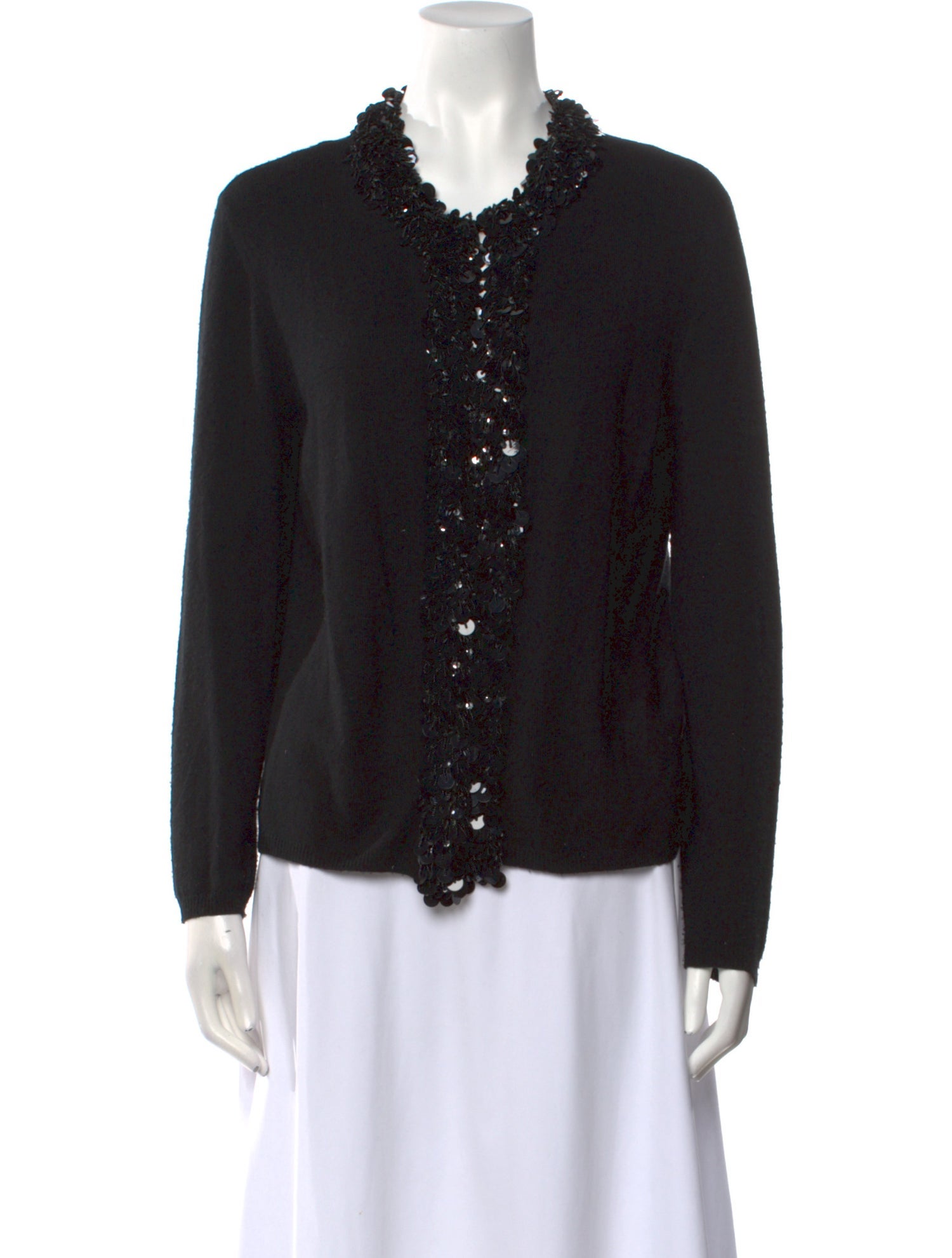 Valentino Vintage Scoop Neck Sweater