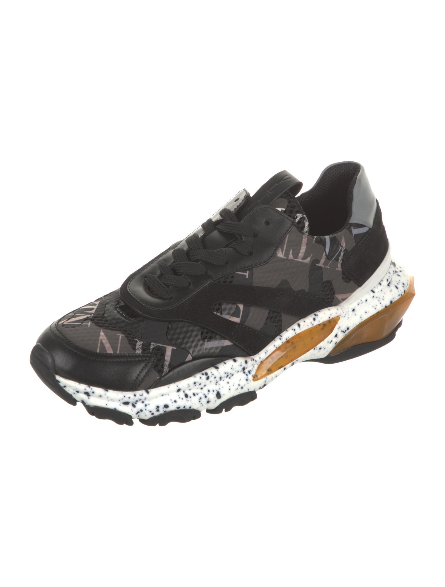 Valentino Mesh Printed Chunky Sneakers