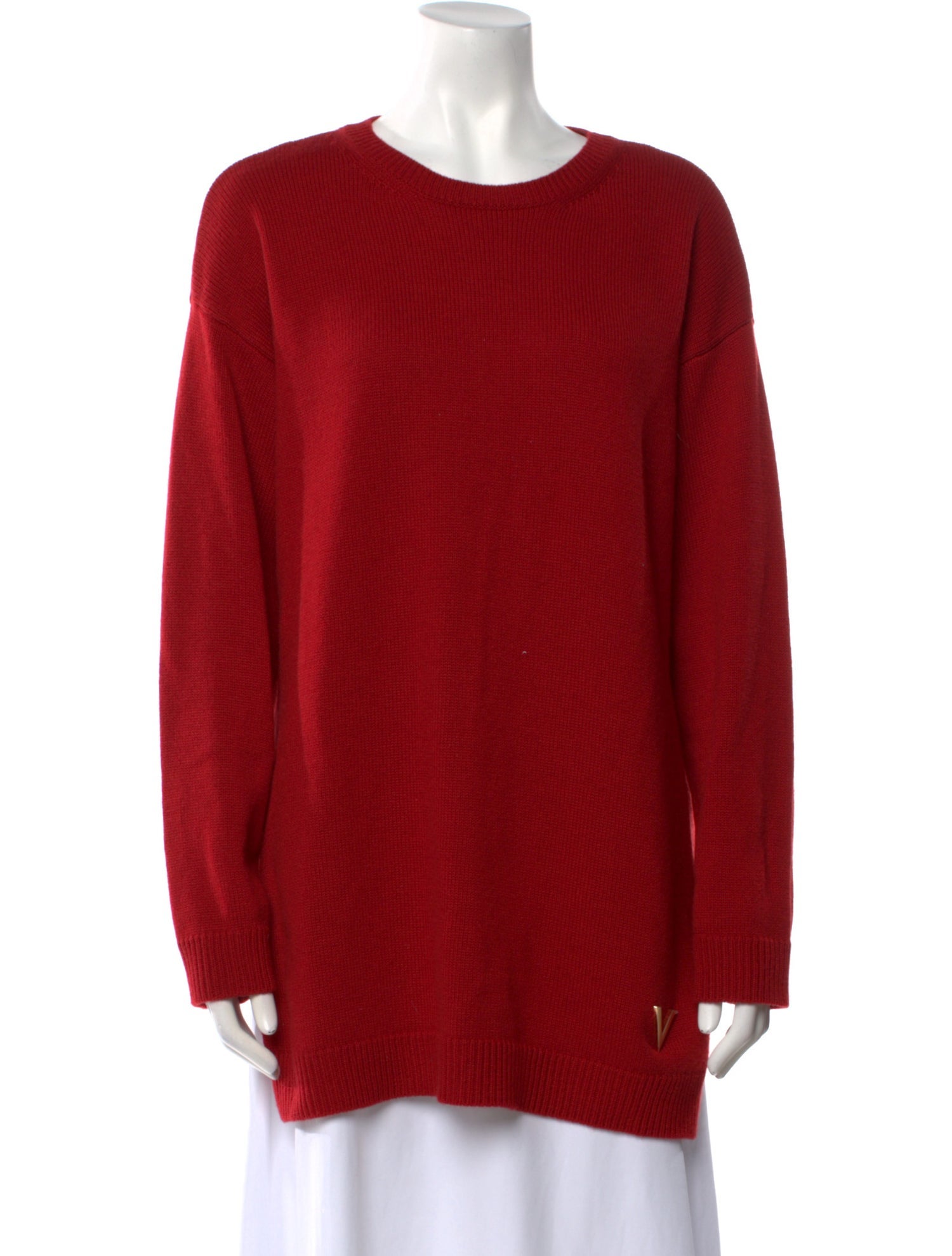 Valentino Cashmere Scoop Neck Sweater