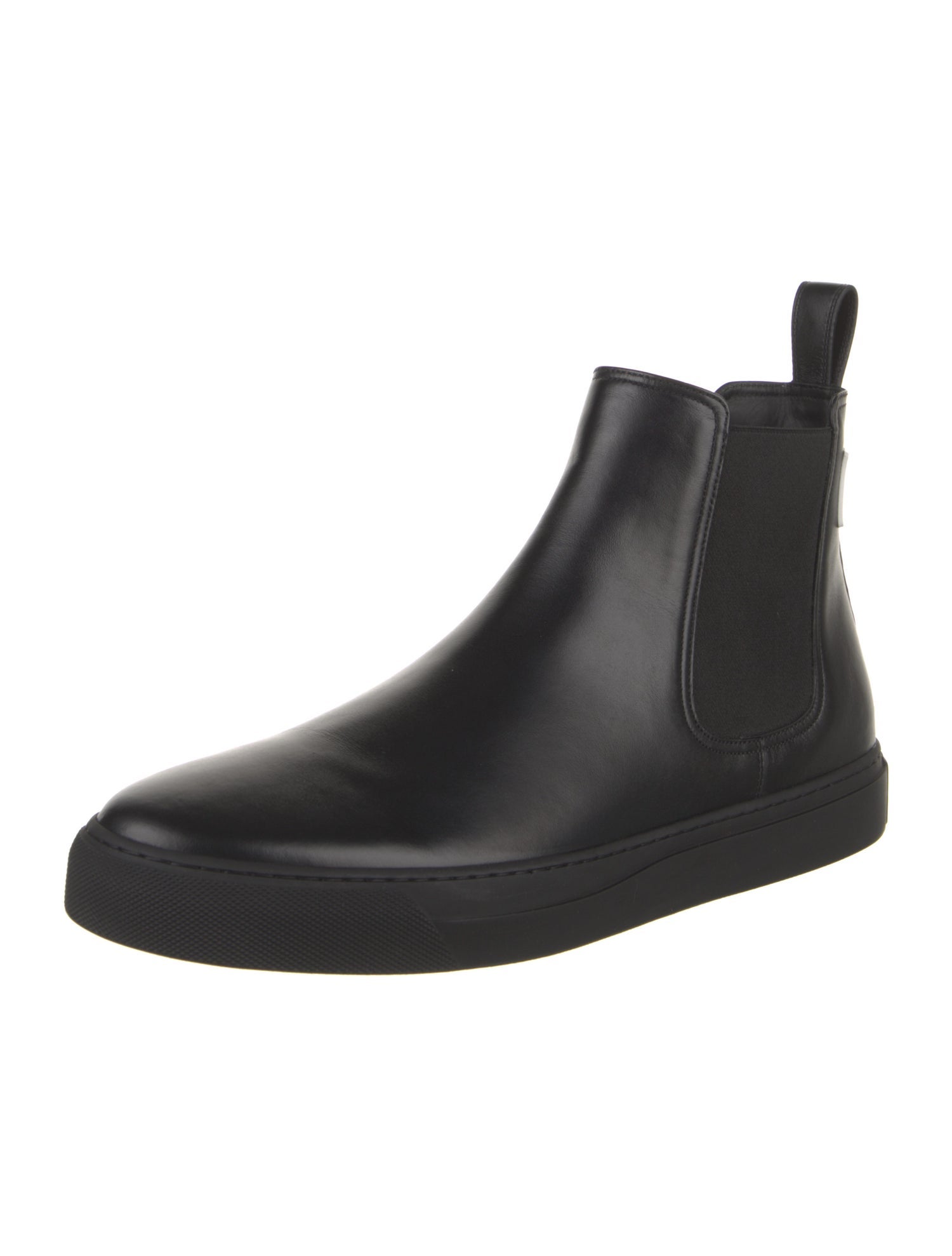 Valentino Leather Chelsea Boots