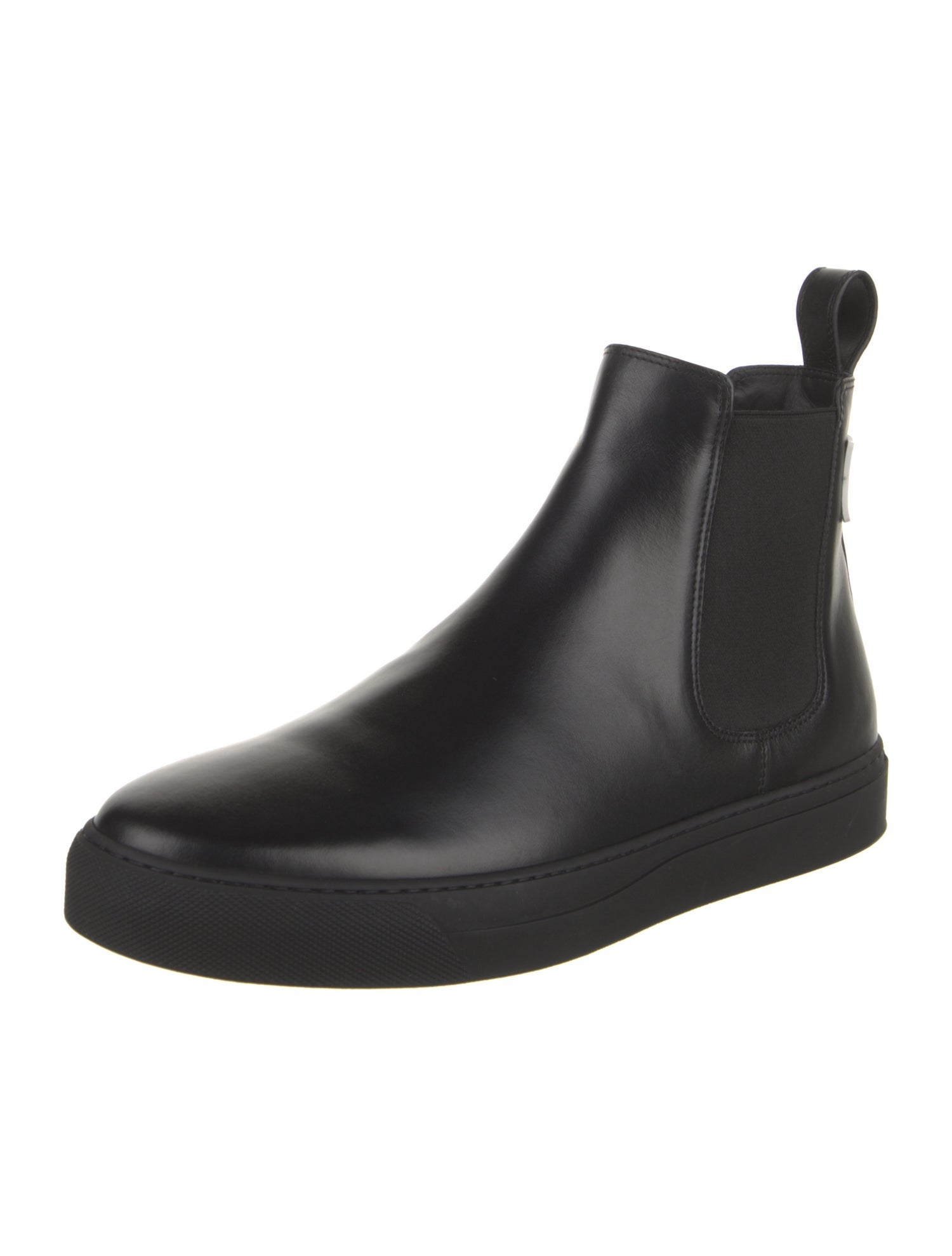 Valentino Leather Chelsea Boots
