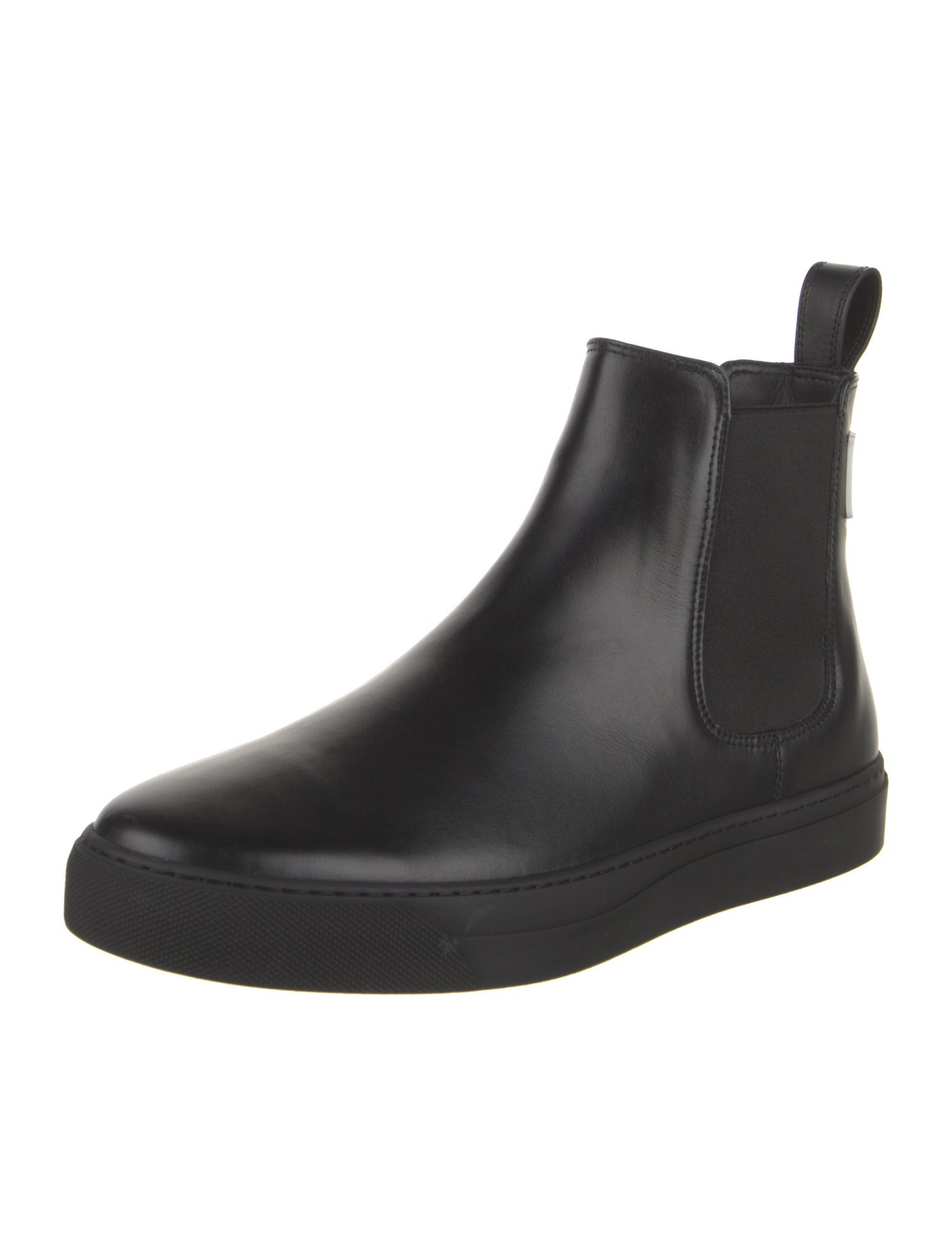 Valentino Leather Chelsea Boots