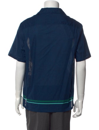 Valentino Floral Print Short Sleeve Shirt