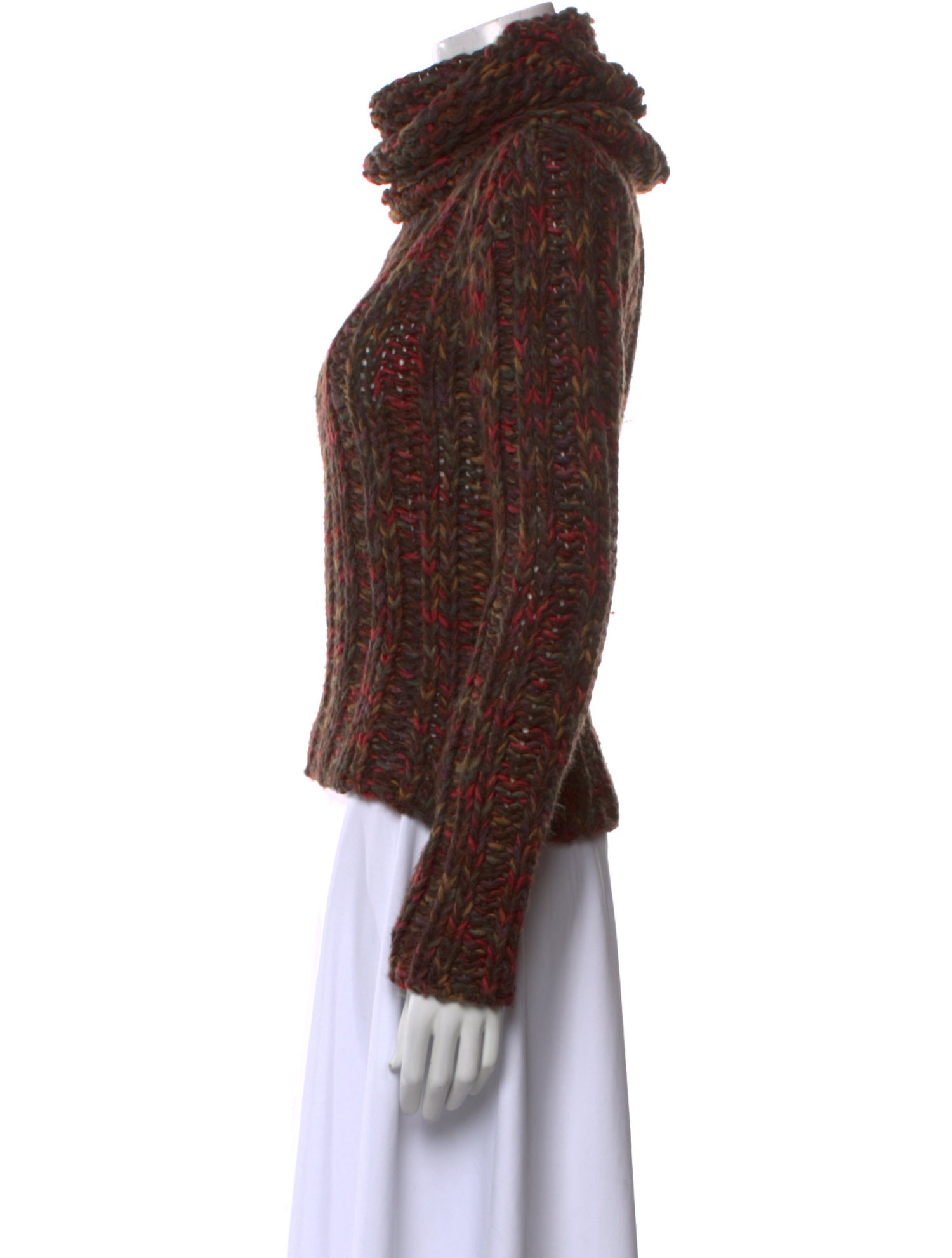 Valentino Printed Turtleneck Sweater