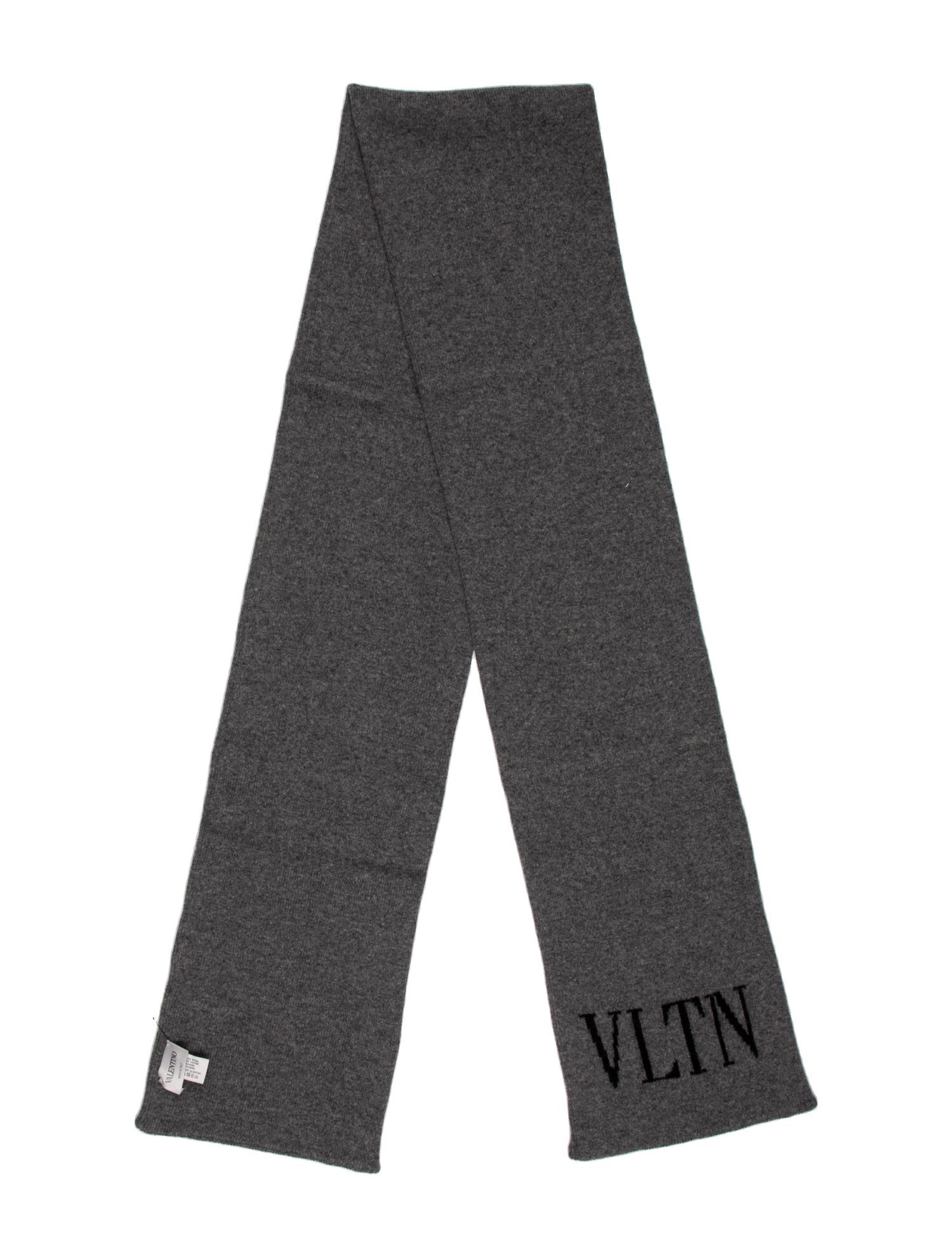 Valentino Wool Graphic Print Scarf