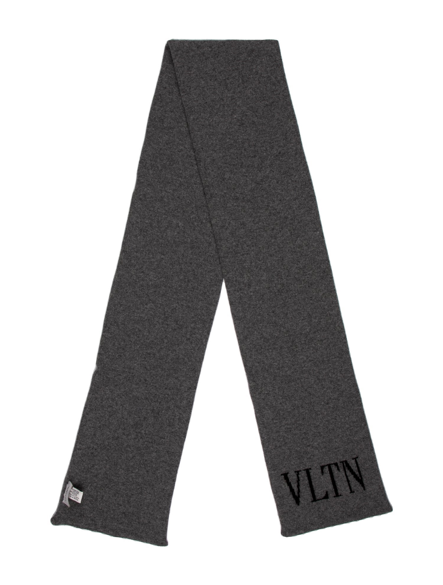 Valentino Wool Graphic Print Scarf