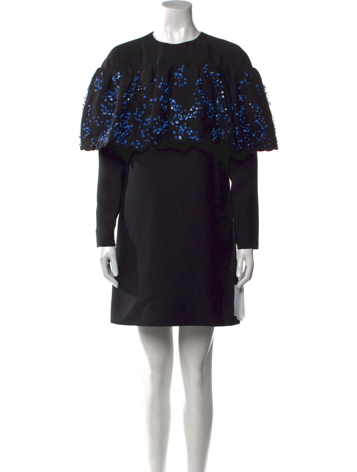 Valentino Virgin Wool Mini Dress w/ Tags