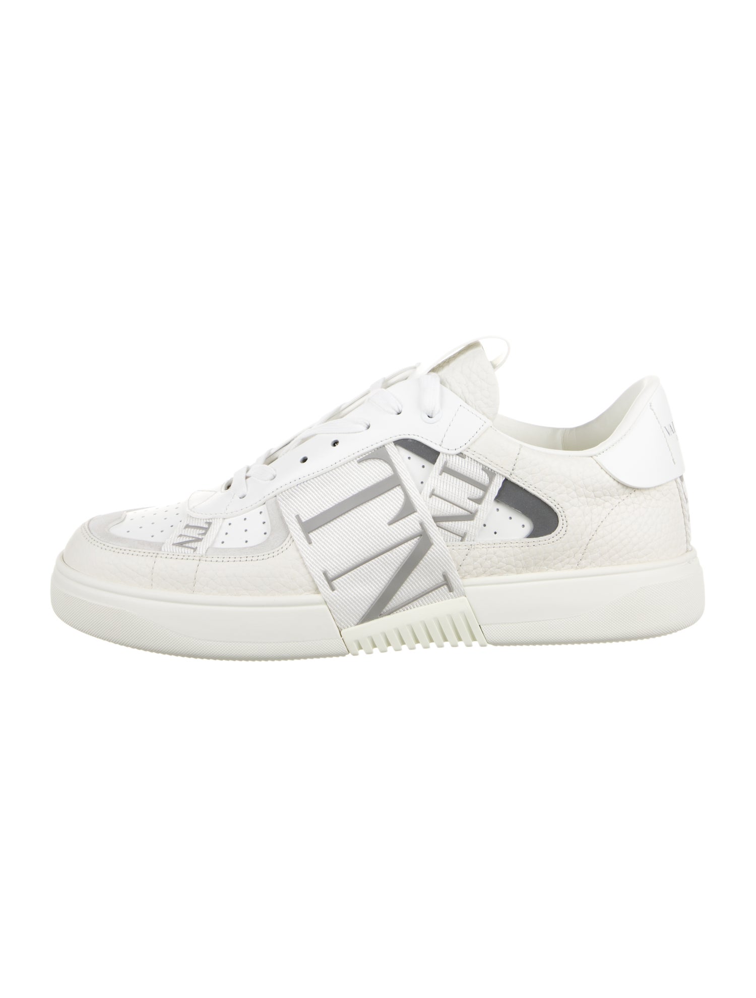 Valentino Leather Graphic Print Sneakers w/ Tags