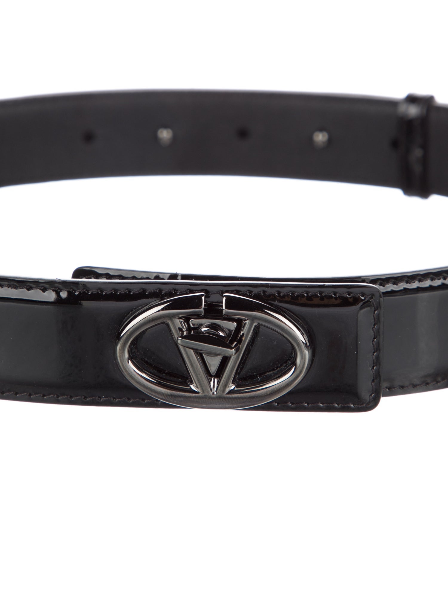 Valentino Patent Leather Belt