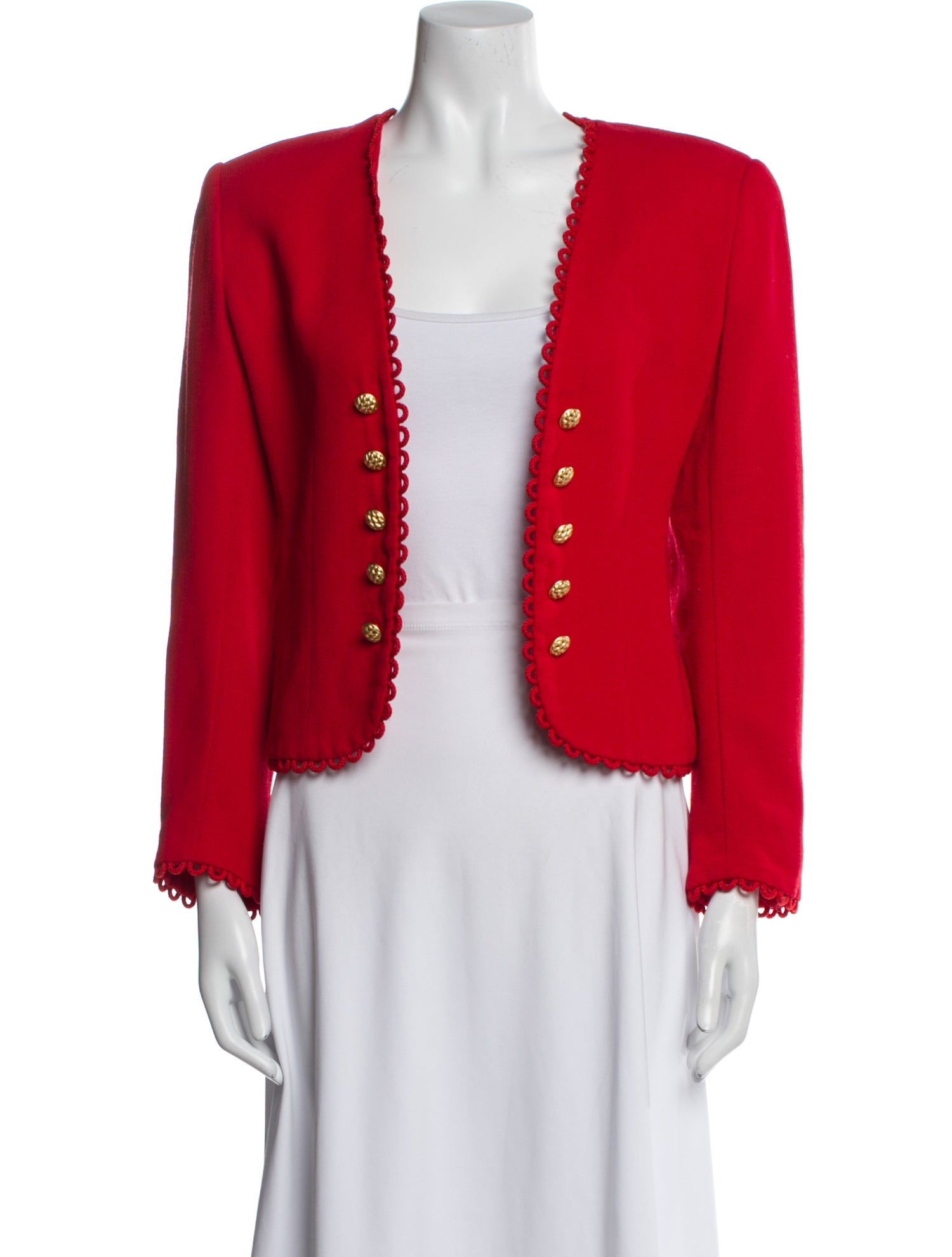 Valentino Vintage Wool Evening Jacket