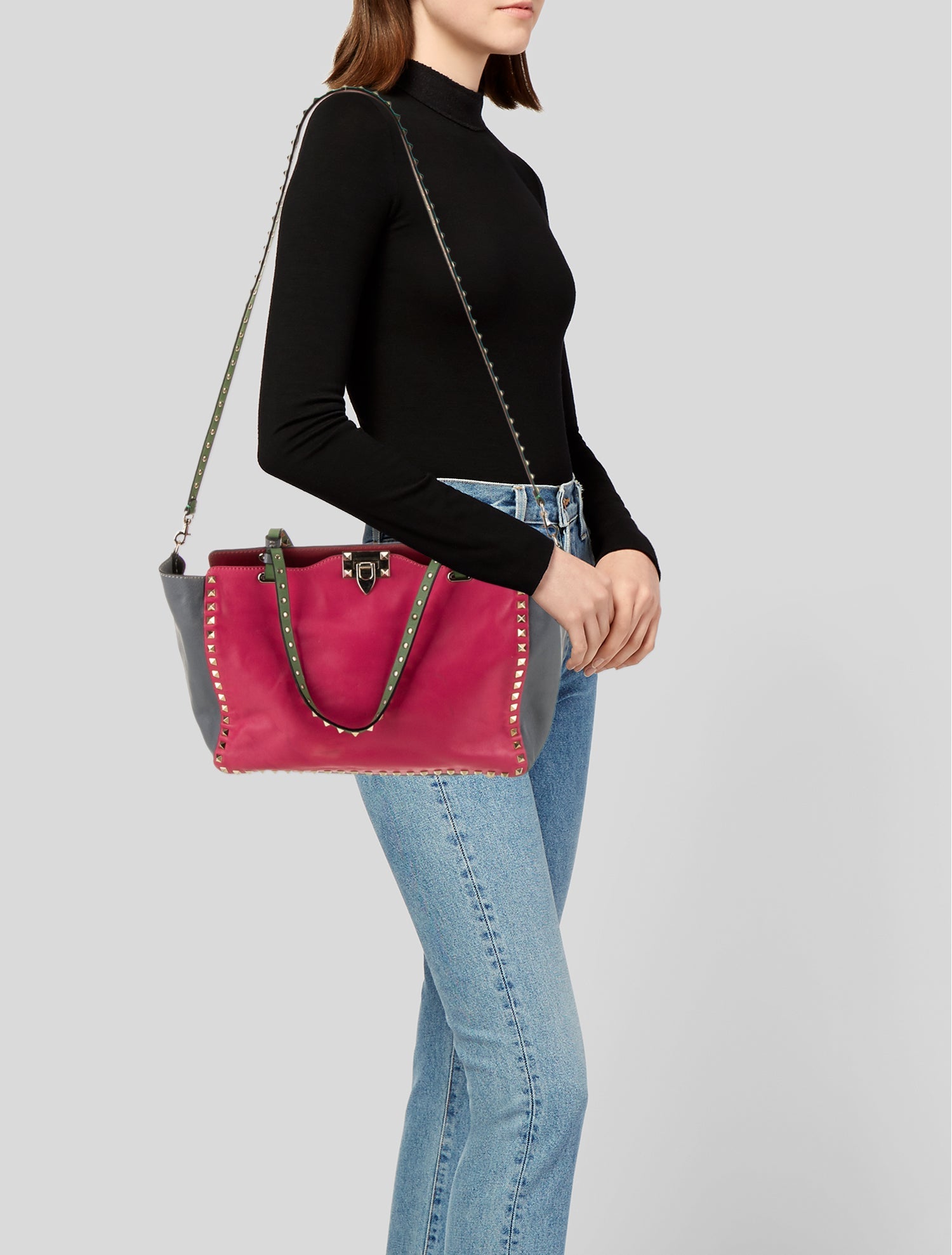 Valentino Rockstud Tote