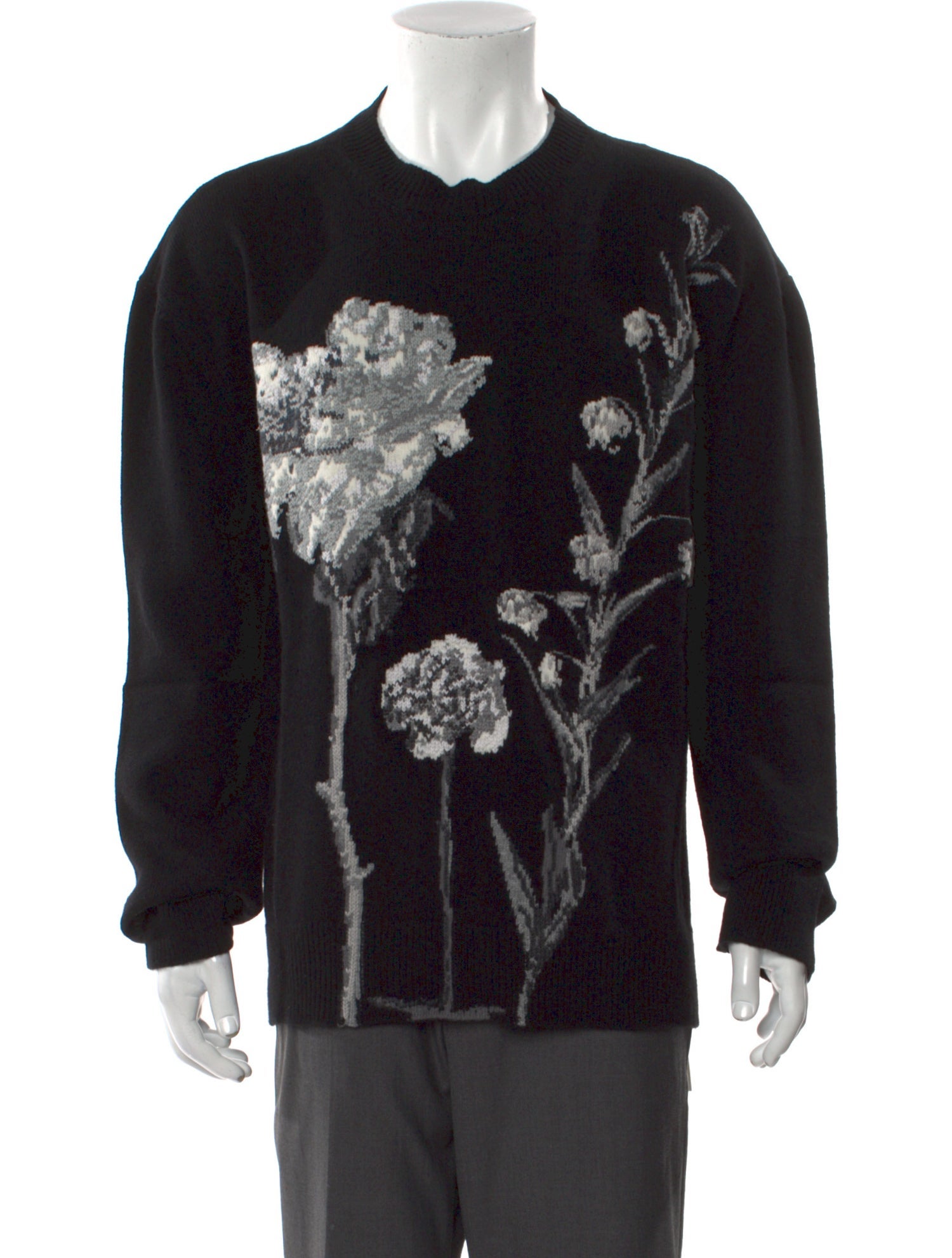 Valentino Wool Graphic Print Pullover w/ Tags