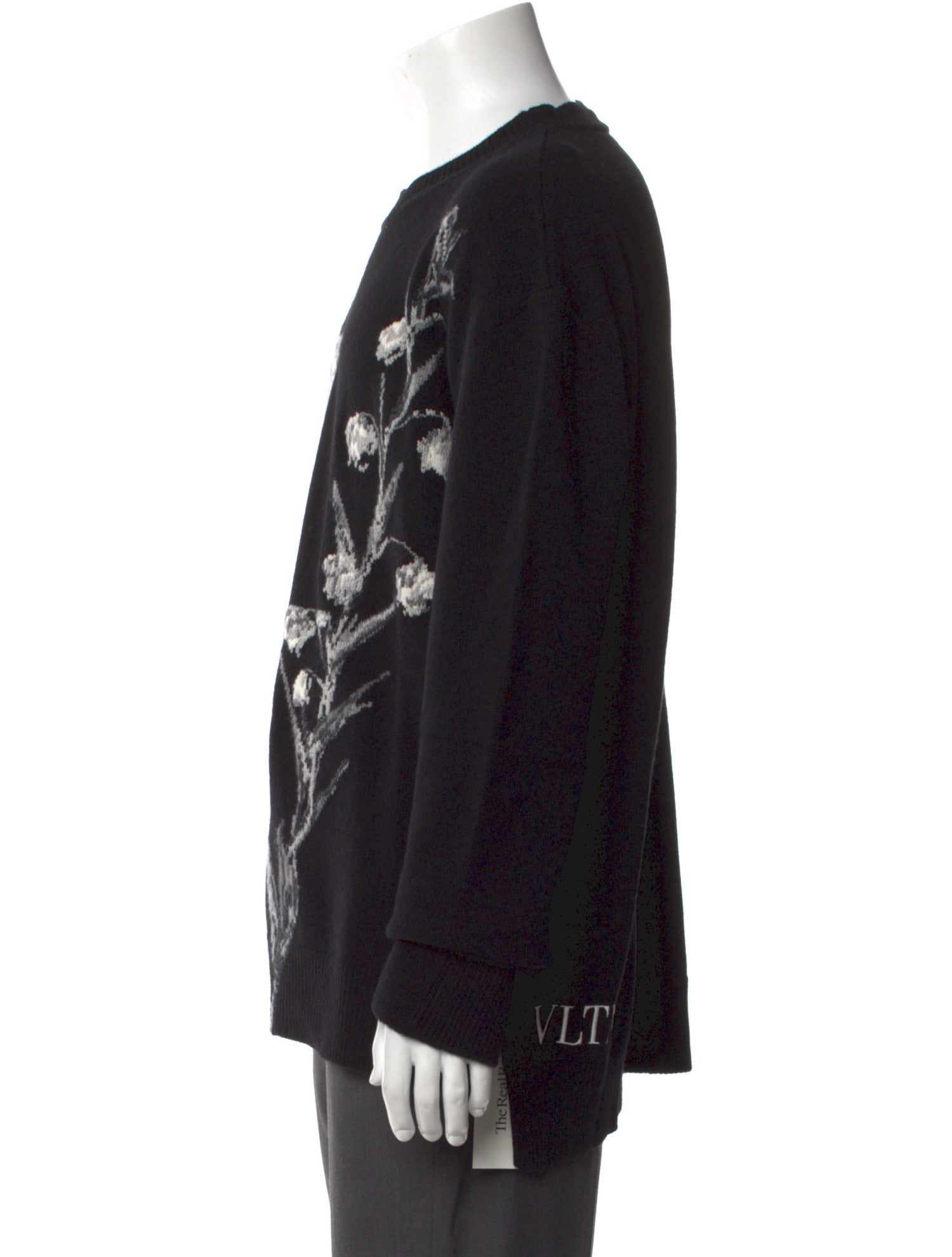 Valentino Wool Graphic Print Pullover w/ Tags