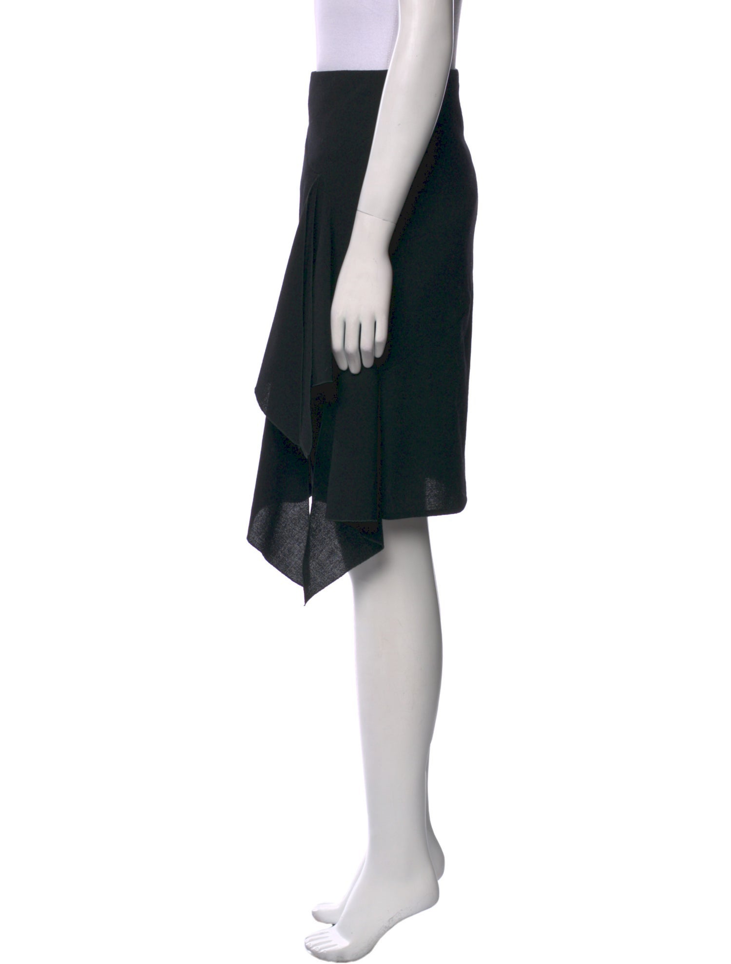 Valentino Virgin Wool Knee-Length Skirt