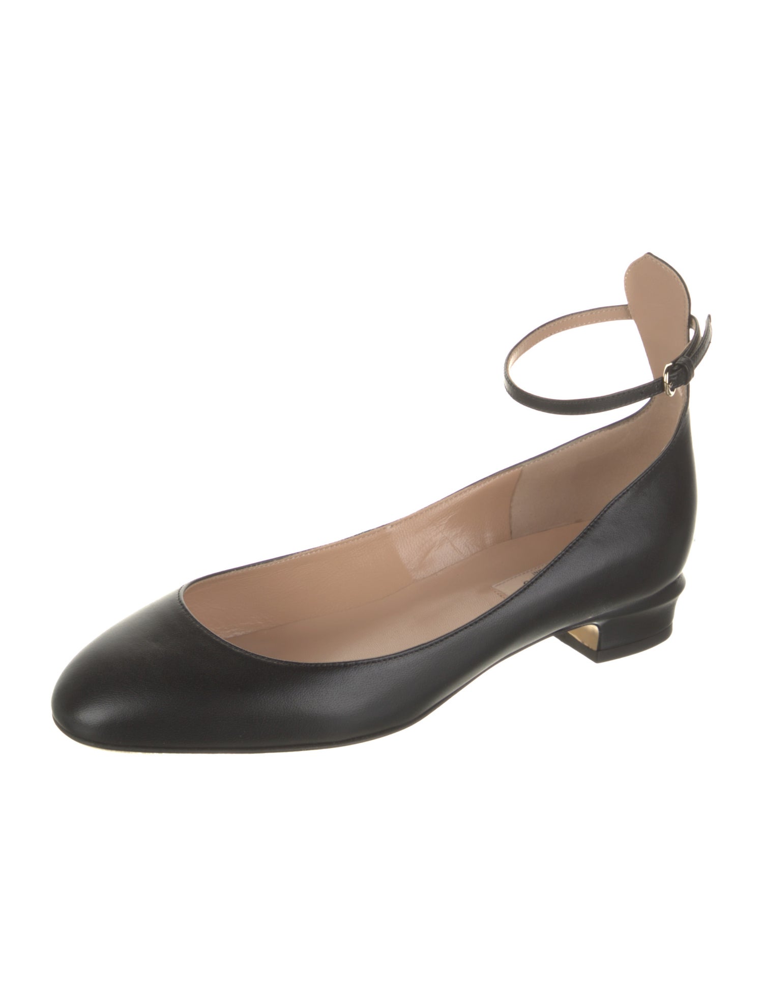 Valentino Leather Ballet Flats