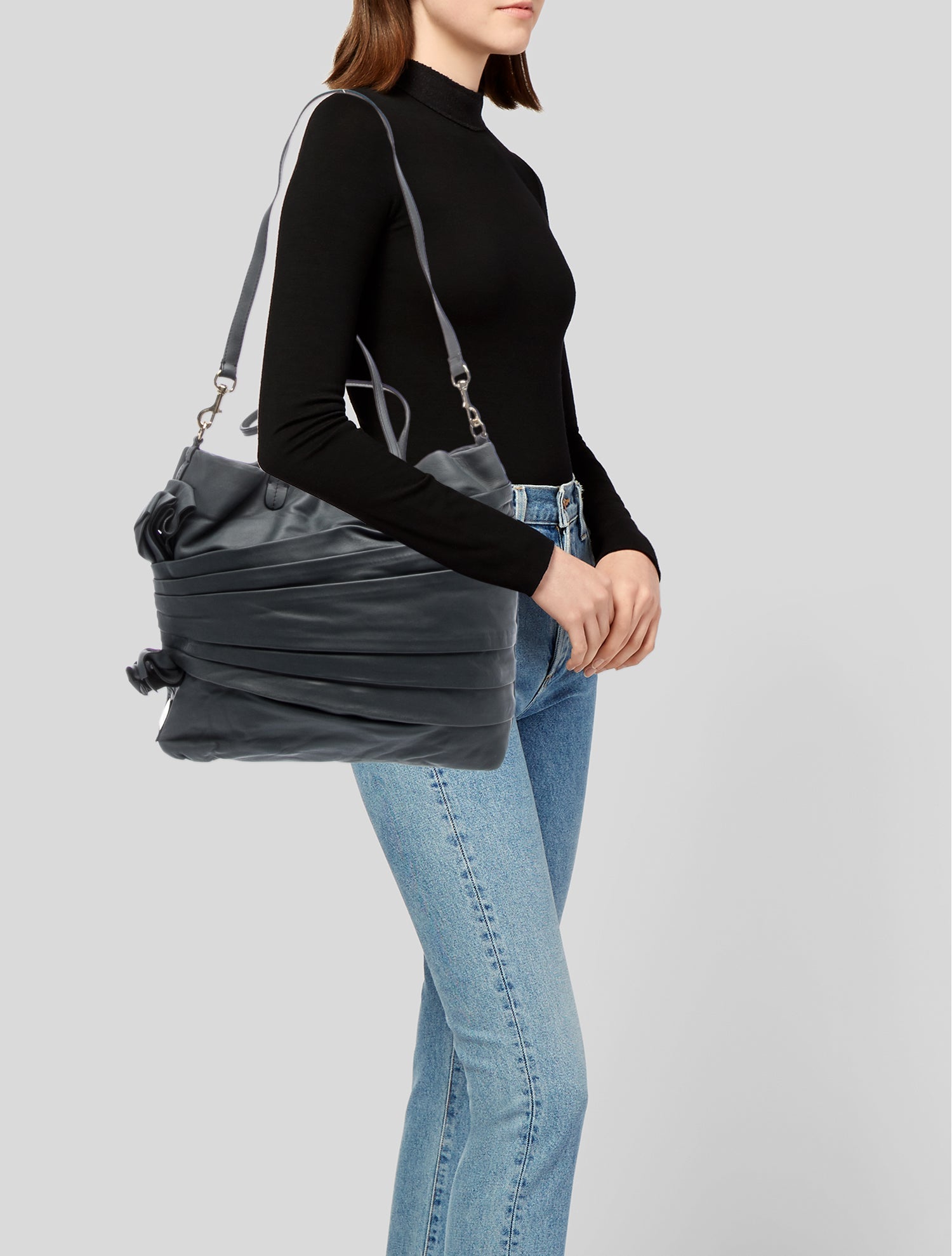 Valentino Leather Tote