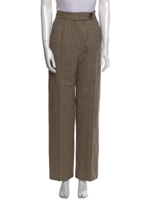 Valentino Wool Wide Leg Pants