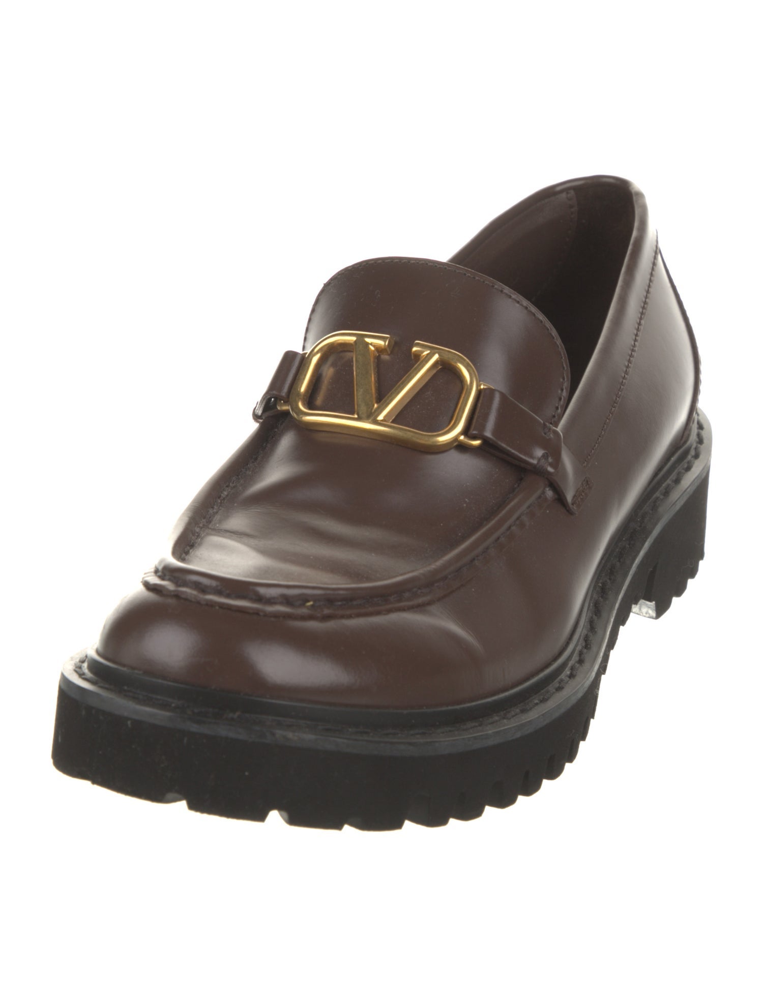 Valentino Leather Loafers