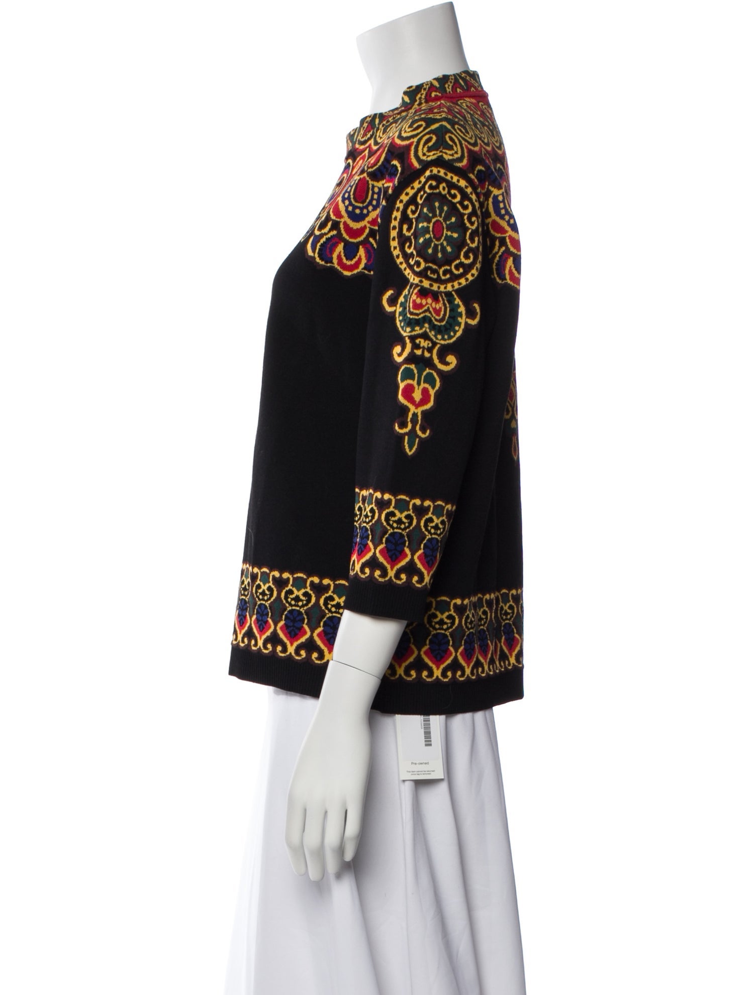 Valentino Printed Crew Neck Sweatshirt