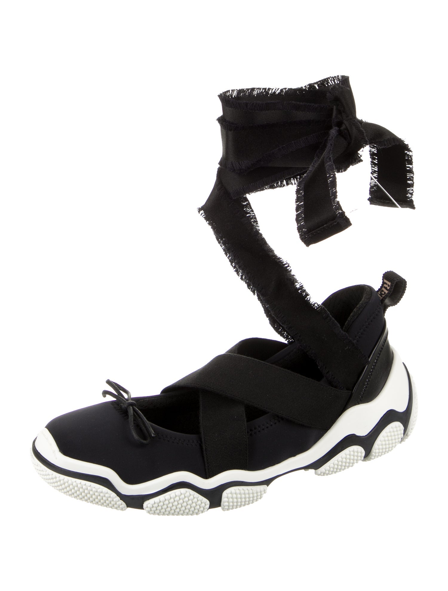 Red Valentino Bow Accents Wedge Sneakers w/ Tags