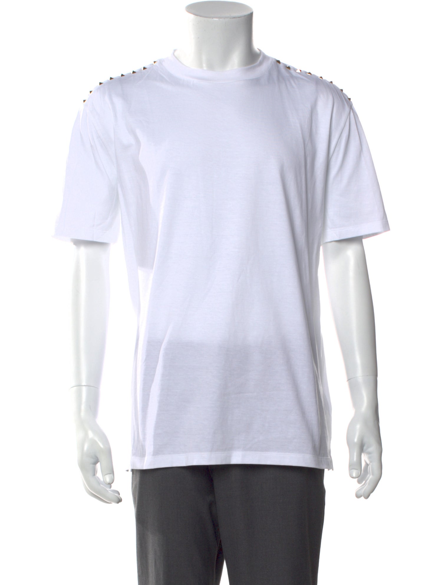 Valentino Rockstud Accents Crew Neck T-Shirt w/ Tags