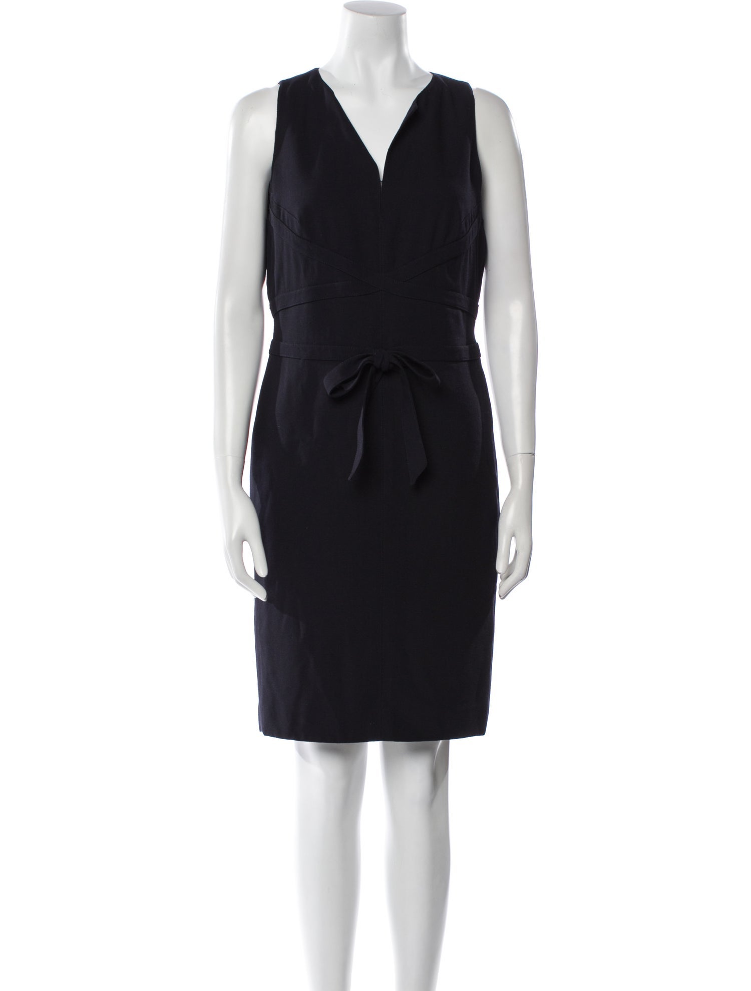 Valentino Virgin Wool Knee-Length Dress