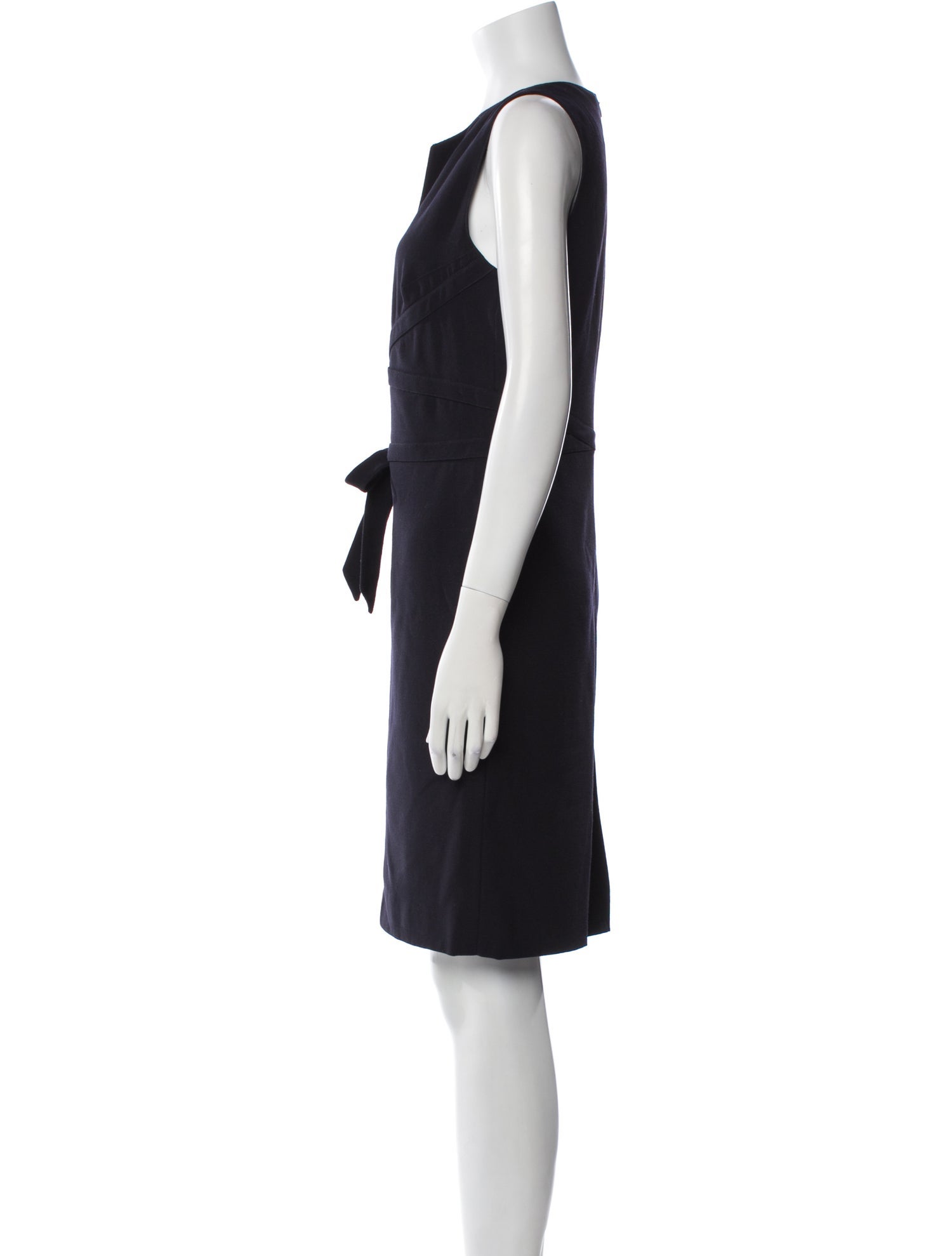 Valentino Virgin Wool Knee-Length Dress