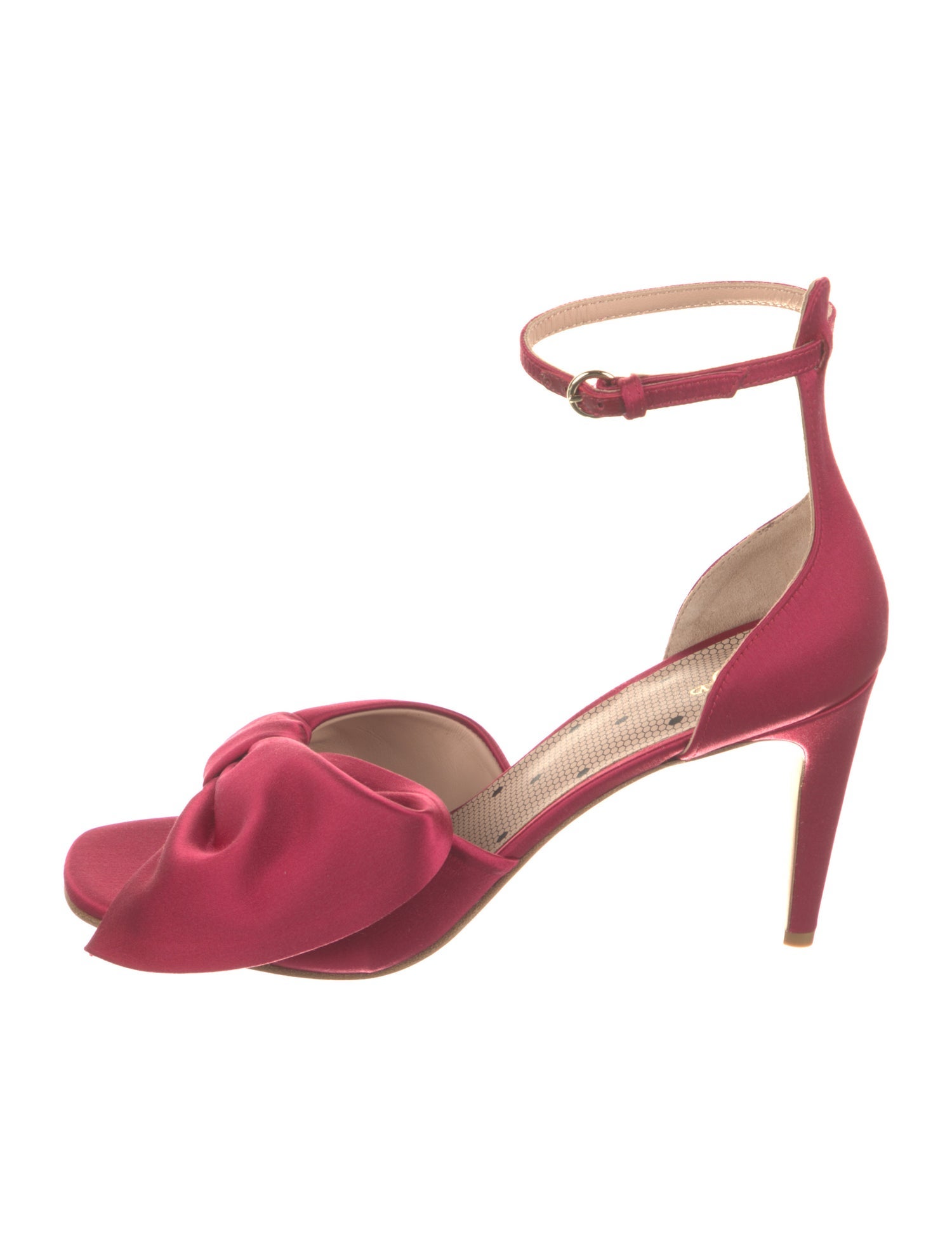Red Valentino Satin Bow Accents Sandals w/ Tags