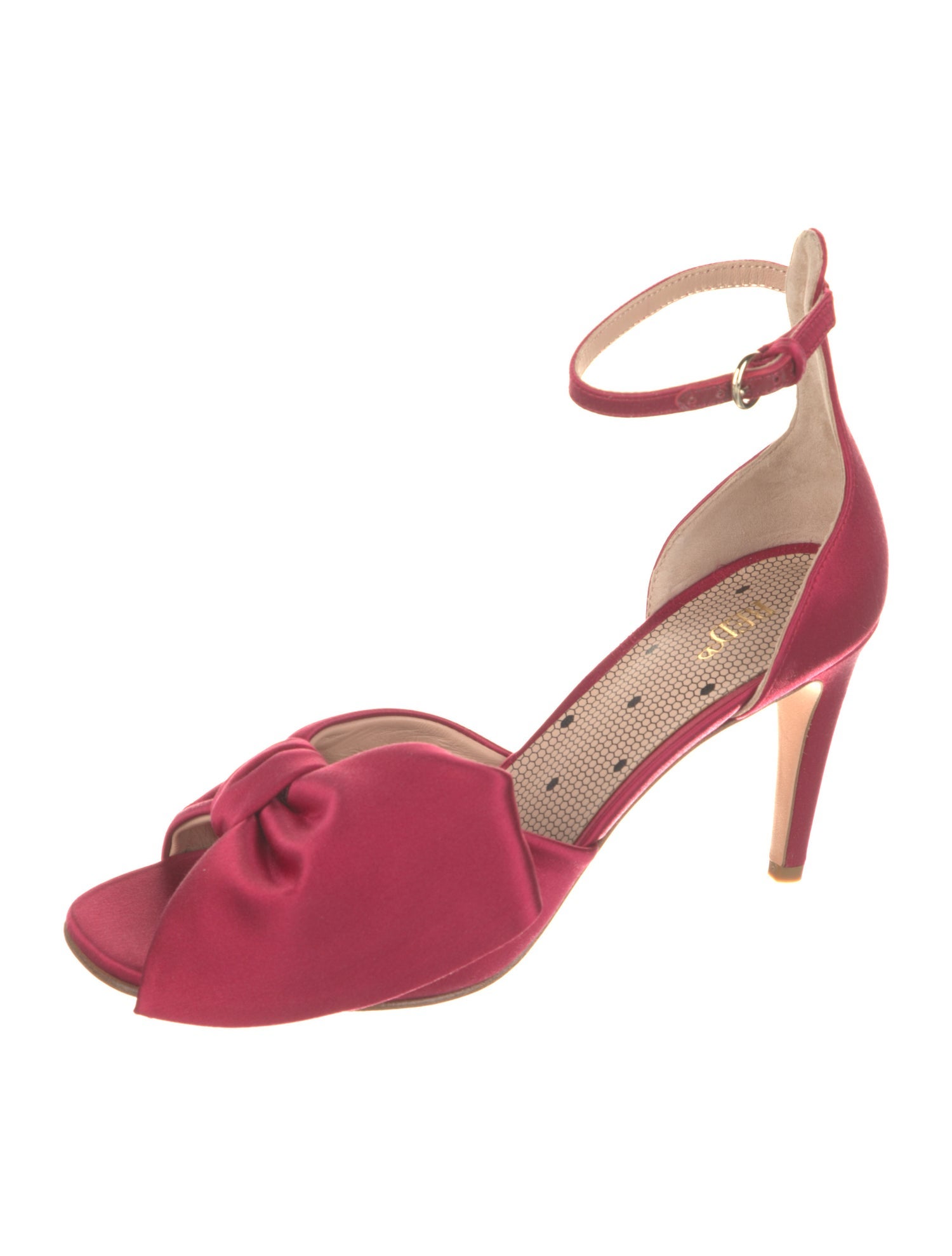 Red Valentino Satin Bow Accents Sandals w/ Tags