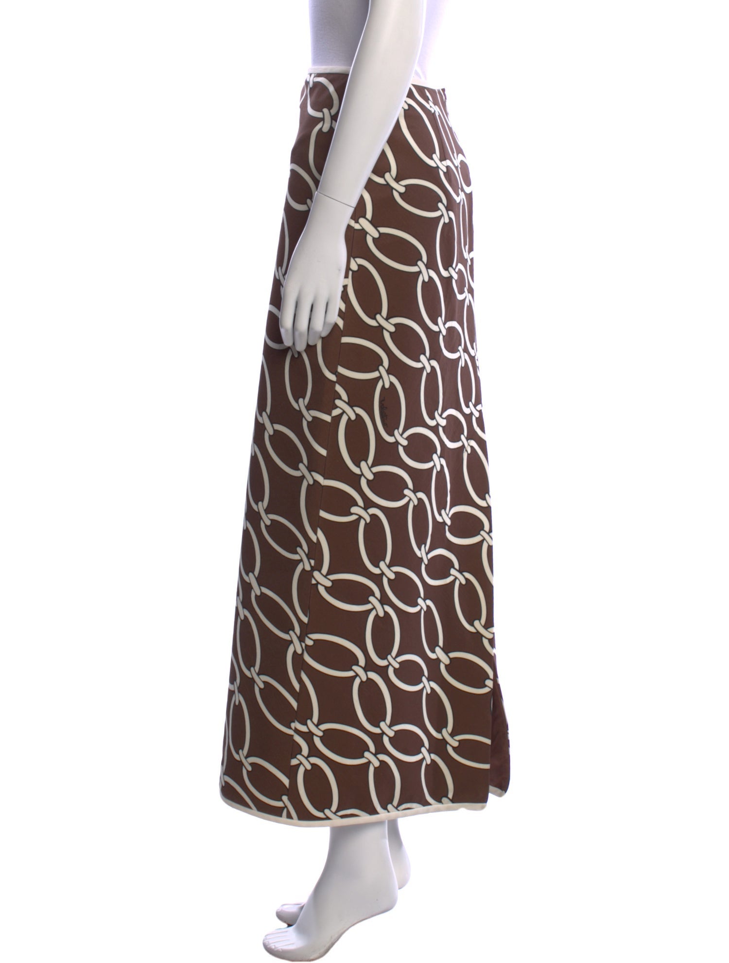 Valentino Virgin Wool Midi Length Skirt