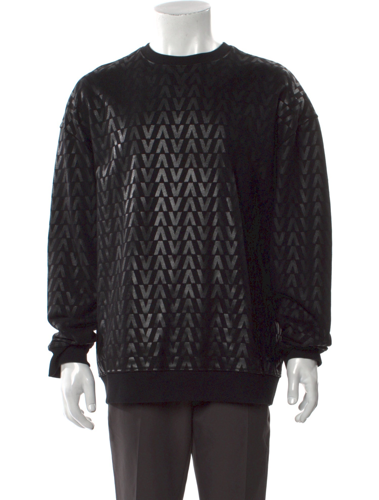 Valentino Printed Crew Neck Sweatshirt