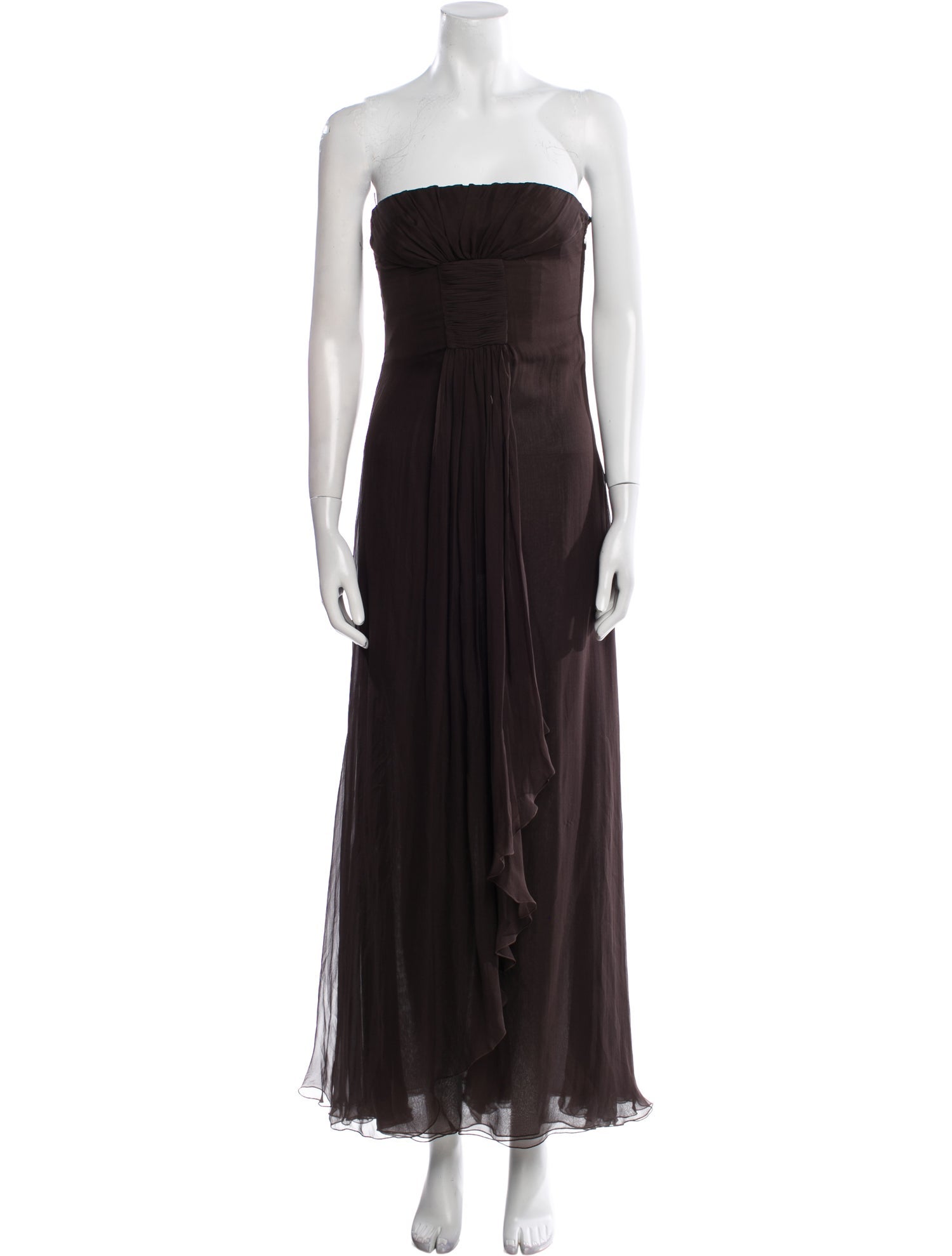 Valentino Silk Midi Length Dress