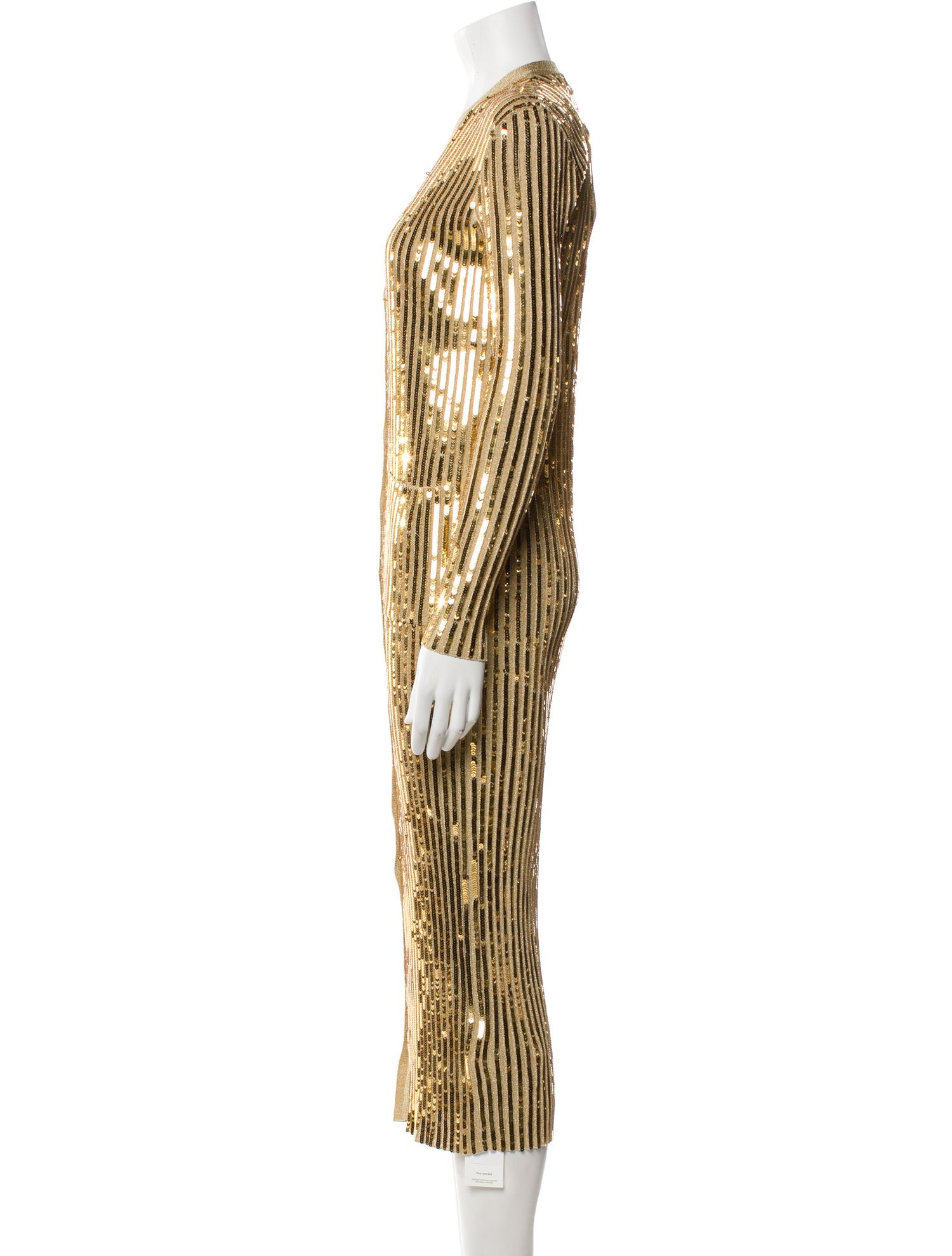 Valentino Sequin Long Dress w/ Tags